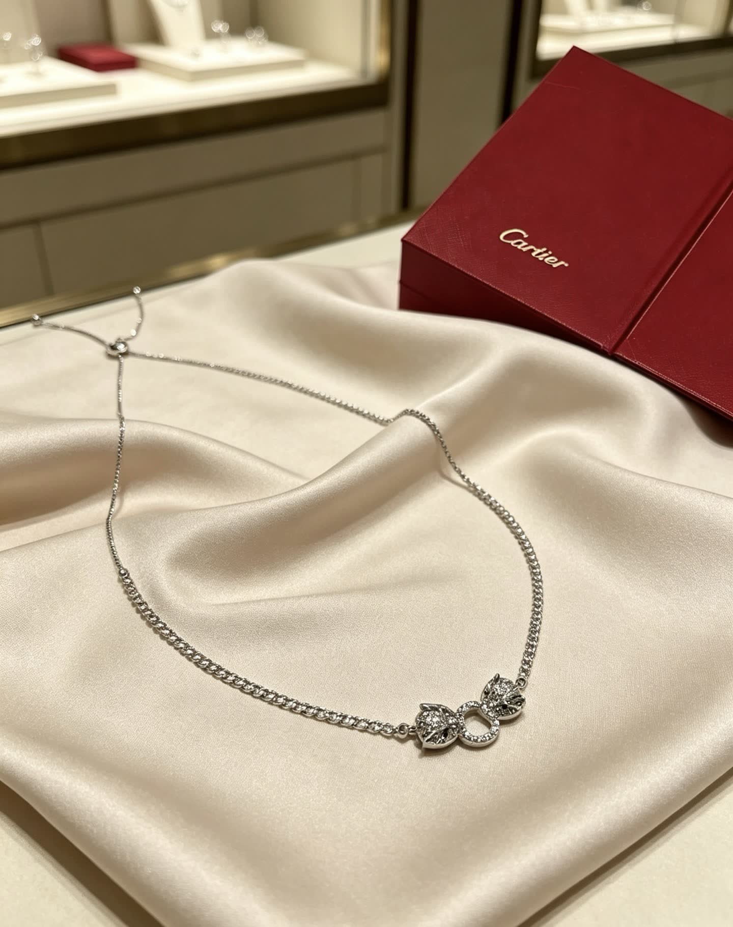 Cartier Panthere de Cartier Diamond Necklace