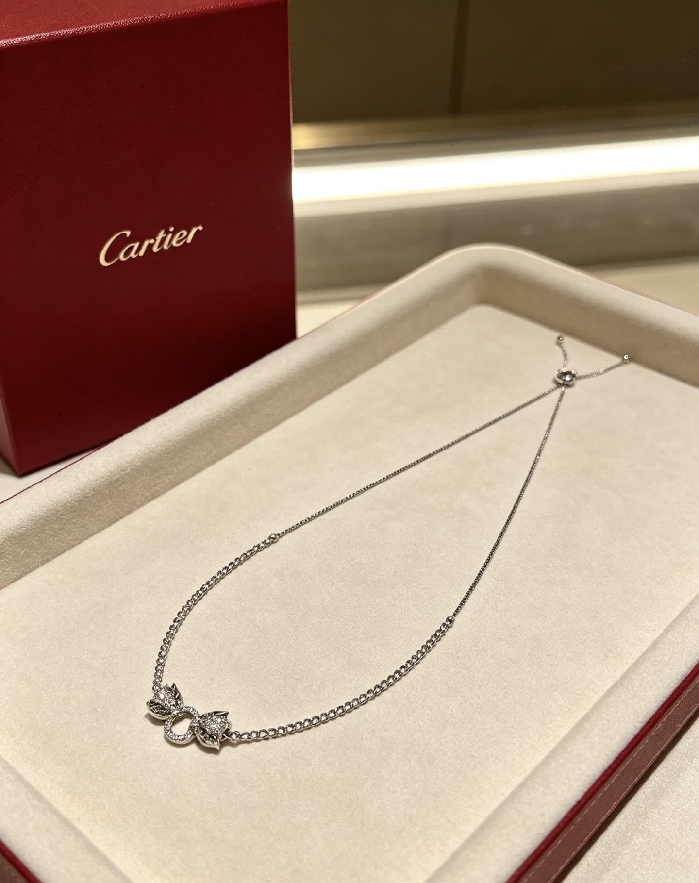 Cartier Panthere de Cartier Diamond Necklace