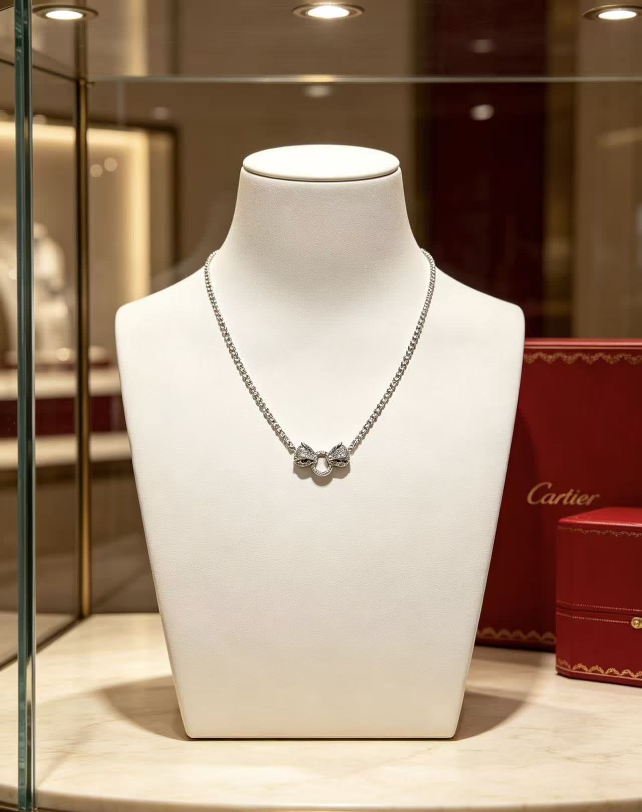 Cartier Panthere de Cartier Diamond Necklace