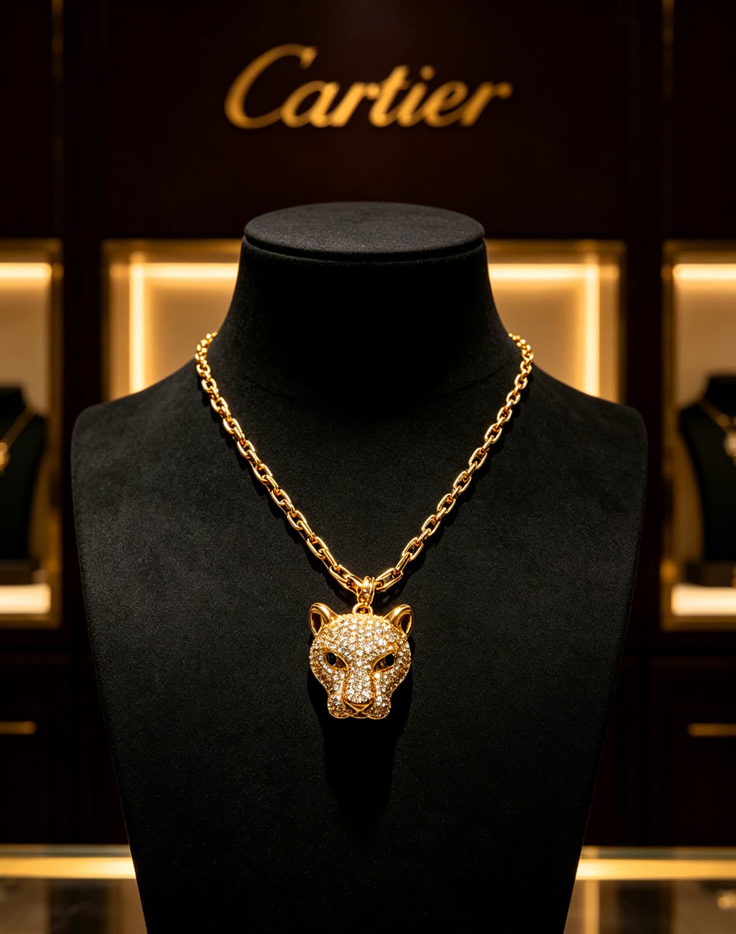 Cartier Panthere de Cartier Gold Necklace