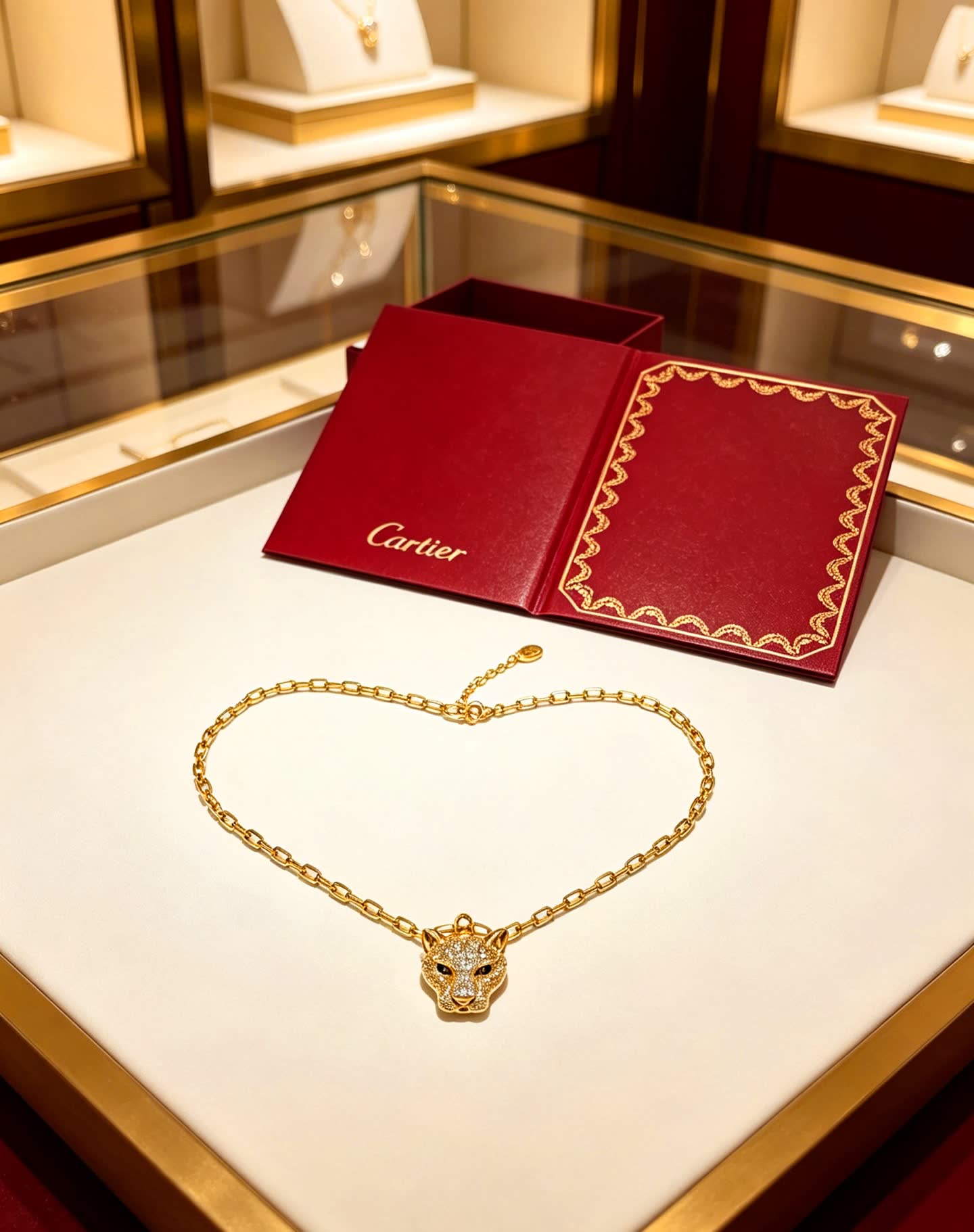 Cartier Panthere de Cartier Gold Necklace