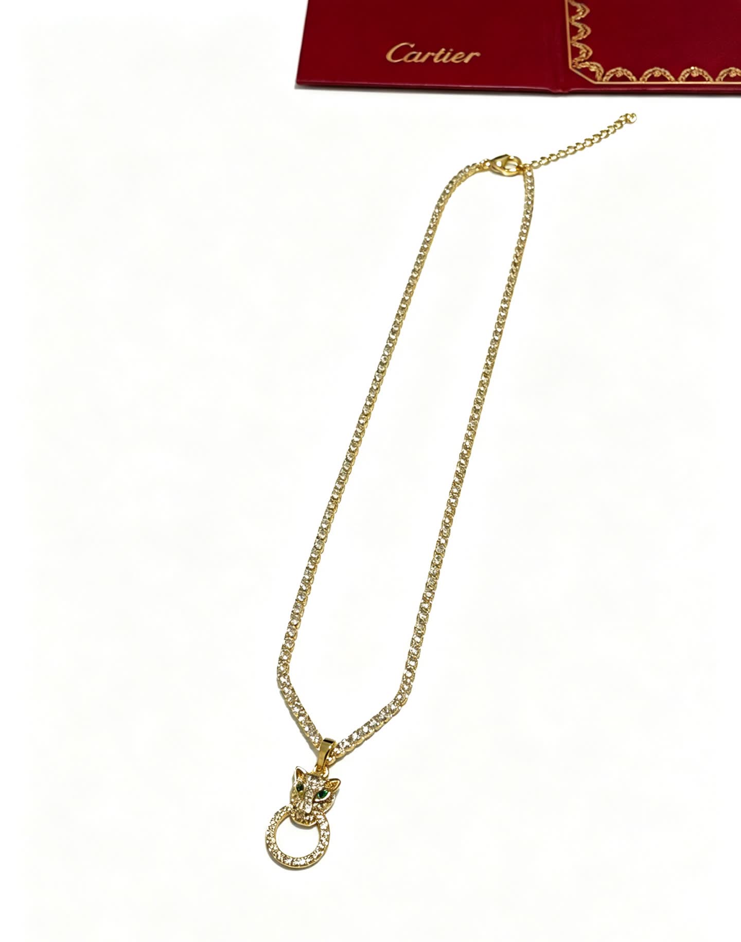 Cartier Panthere de Cartier Gold and Diamond Necklace