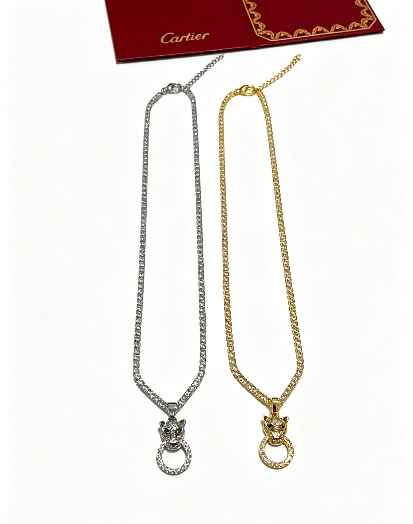 Cartier Panthere de Cartier Gold and Diamond Necklace
