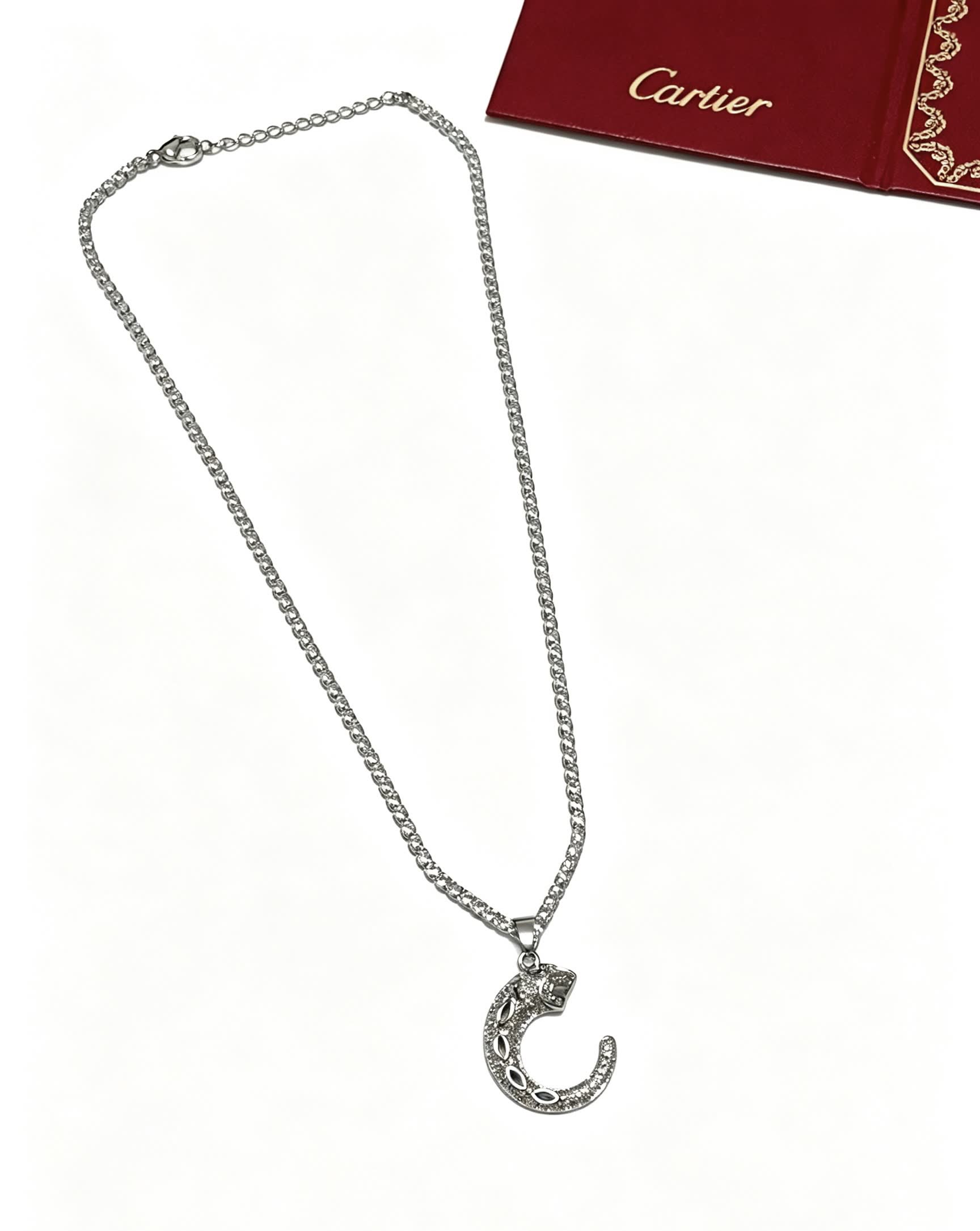 Cartier Crescent Moon Diamond Necklace Cartier Crescent Moon Diamond Necklace