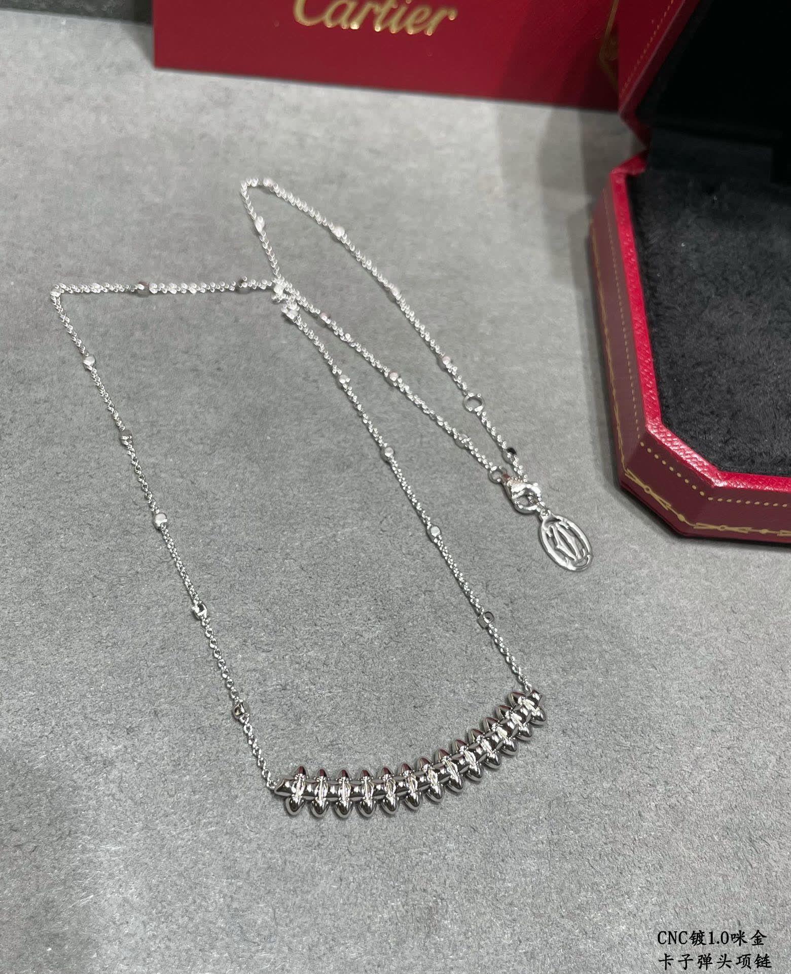 Cartier CNC 18K Gold Plated Star Shape Collarbone Chain Necklace