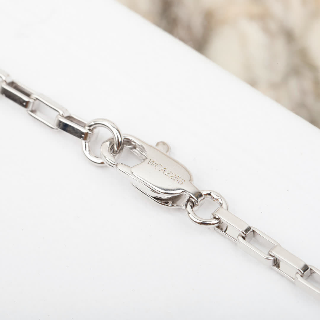 Celine Paris Silver Charm Necklace
