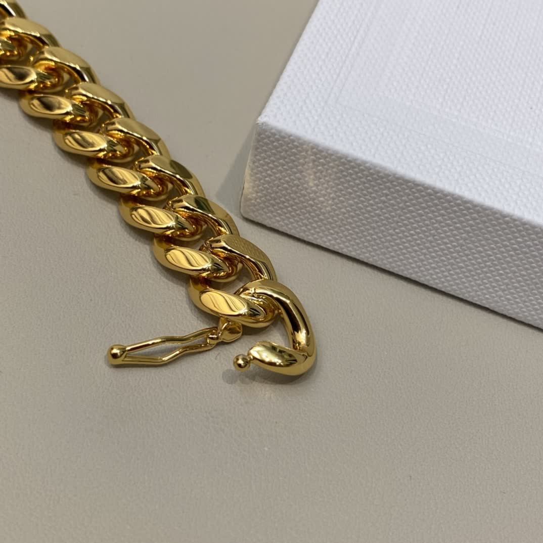 Celine Polo Ralph Lauren Gold-Plated Locket Necklace