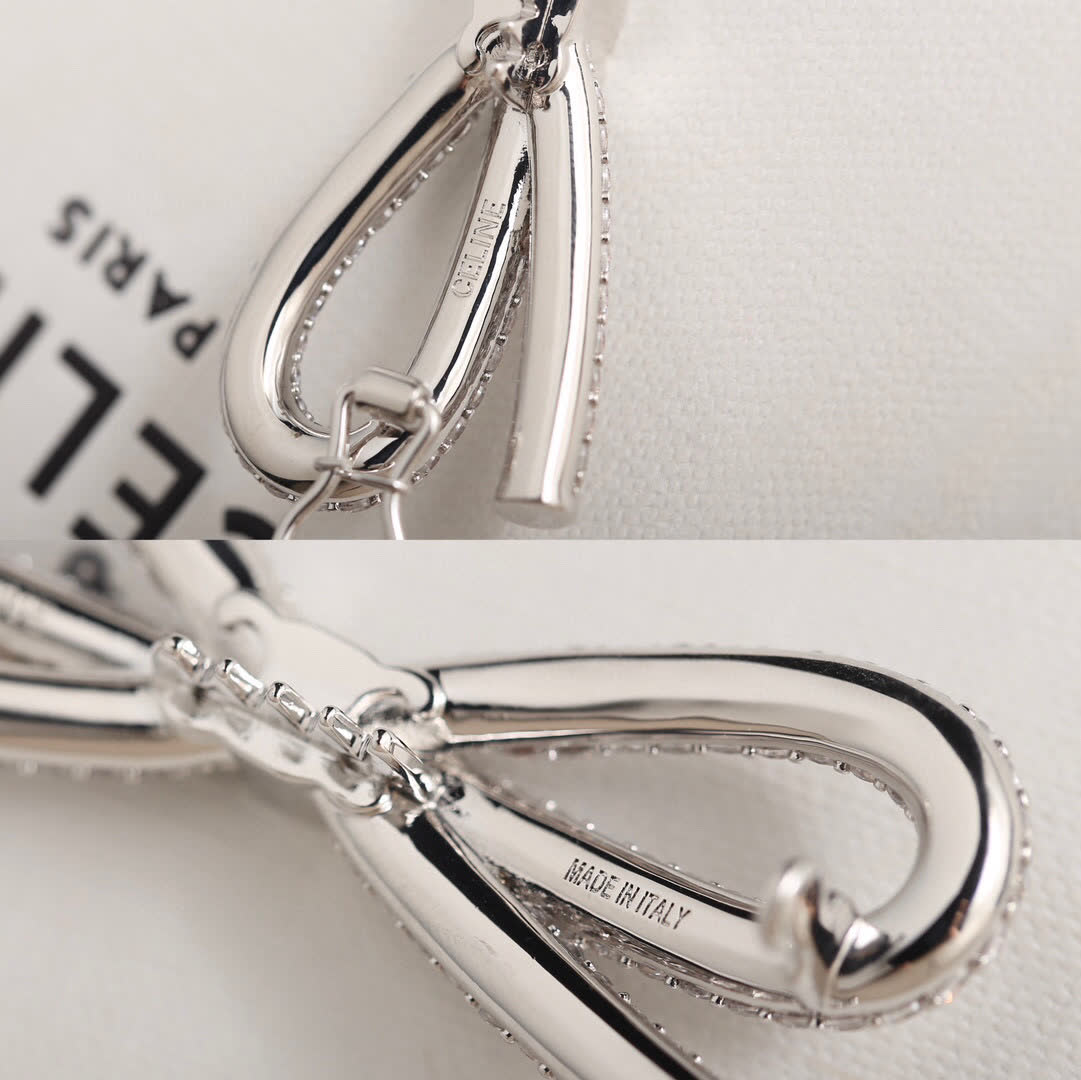Celine Silver Pearl Necklace