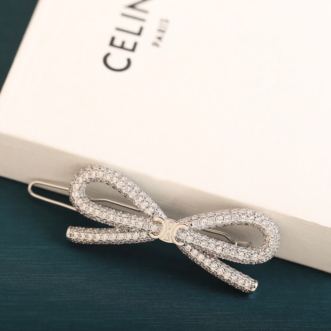 Celine Silver Pearl Necklace