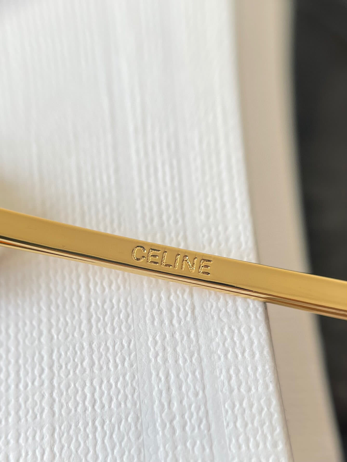 Celine Pearl Cross Pendant Necklace
