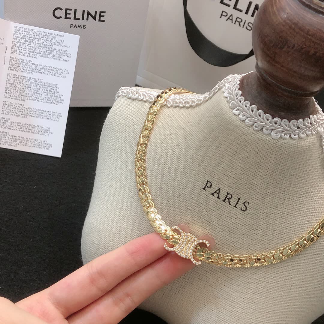 Chanel Silver Chain Necklace