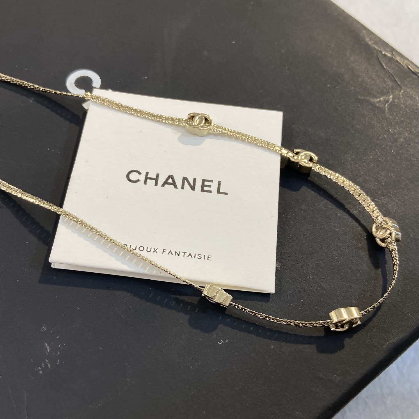 Chanel Necklace, CC Link Design