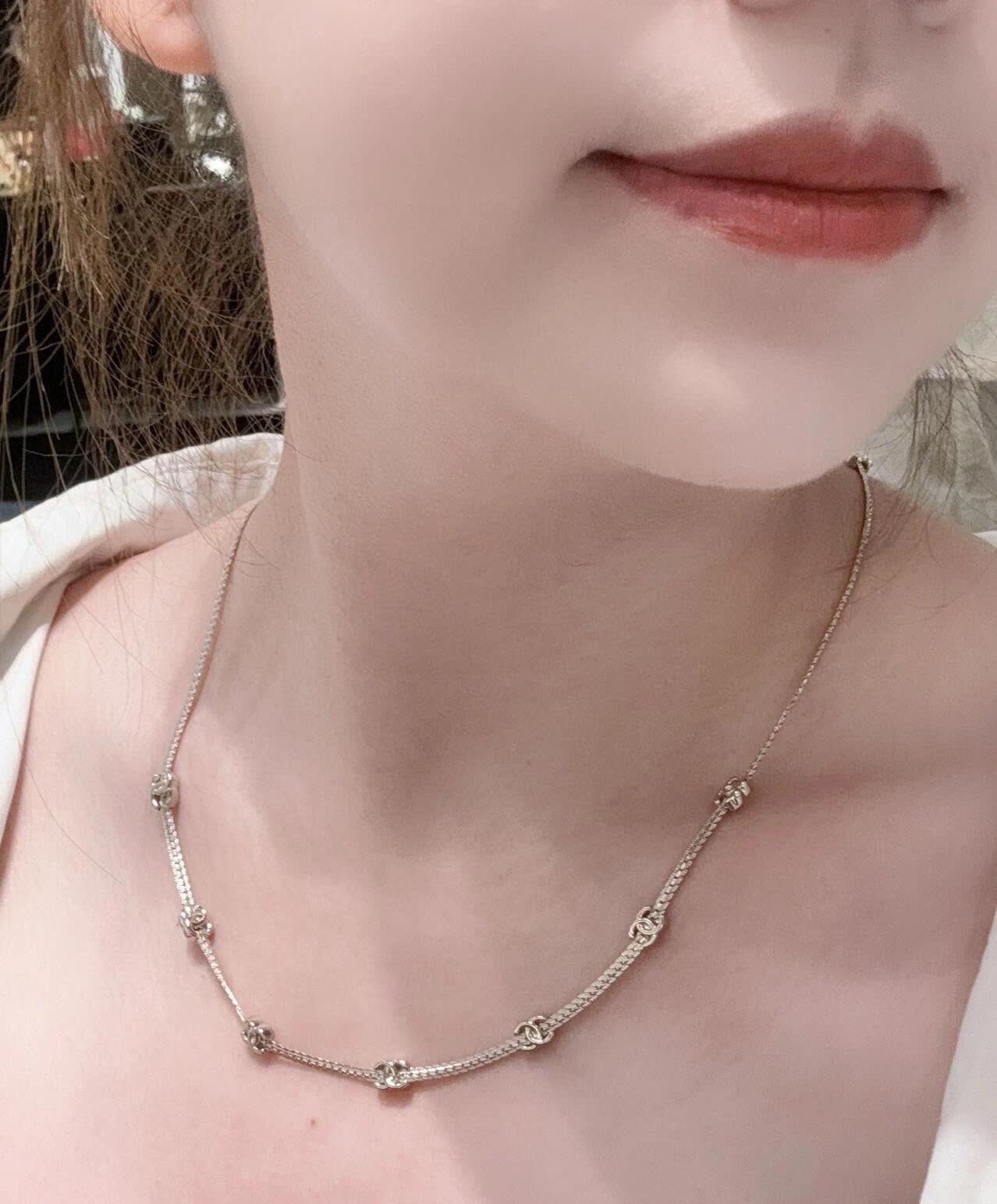 Chanel Necklace, CC Link Design