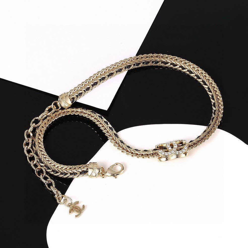 Chanel Necklace with CC Logo