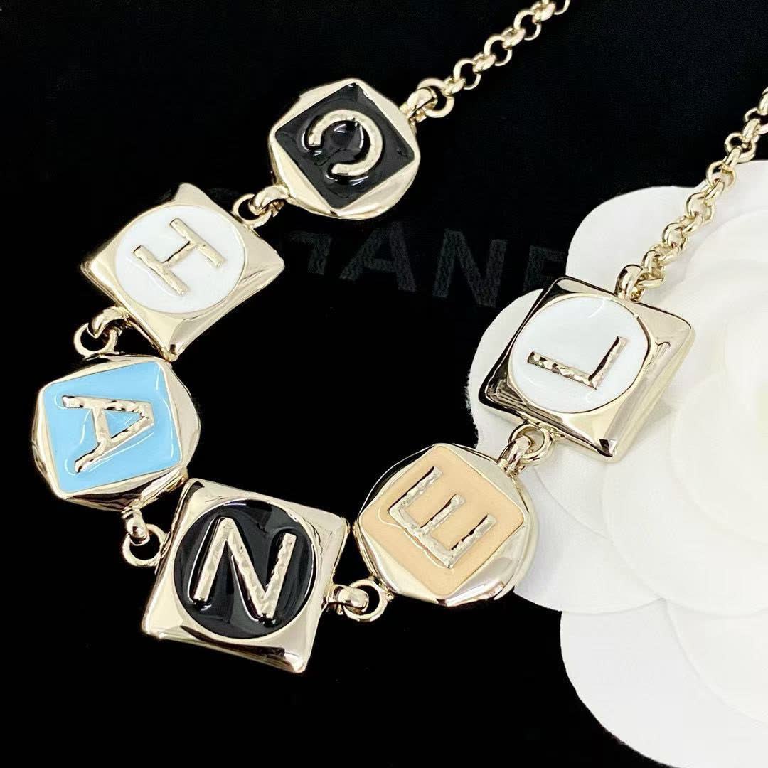 Chanel CC Logo Necklace