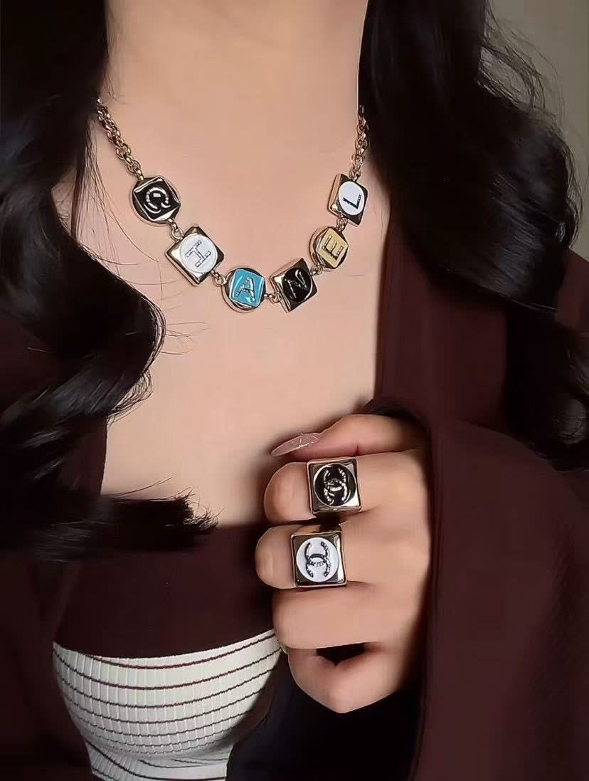 Chanel CC Logo Necklace