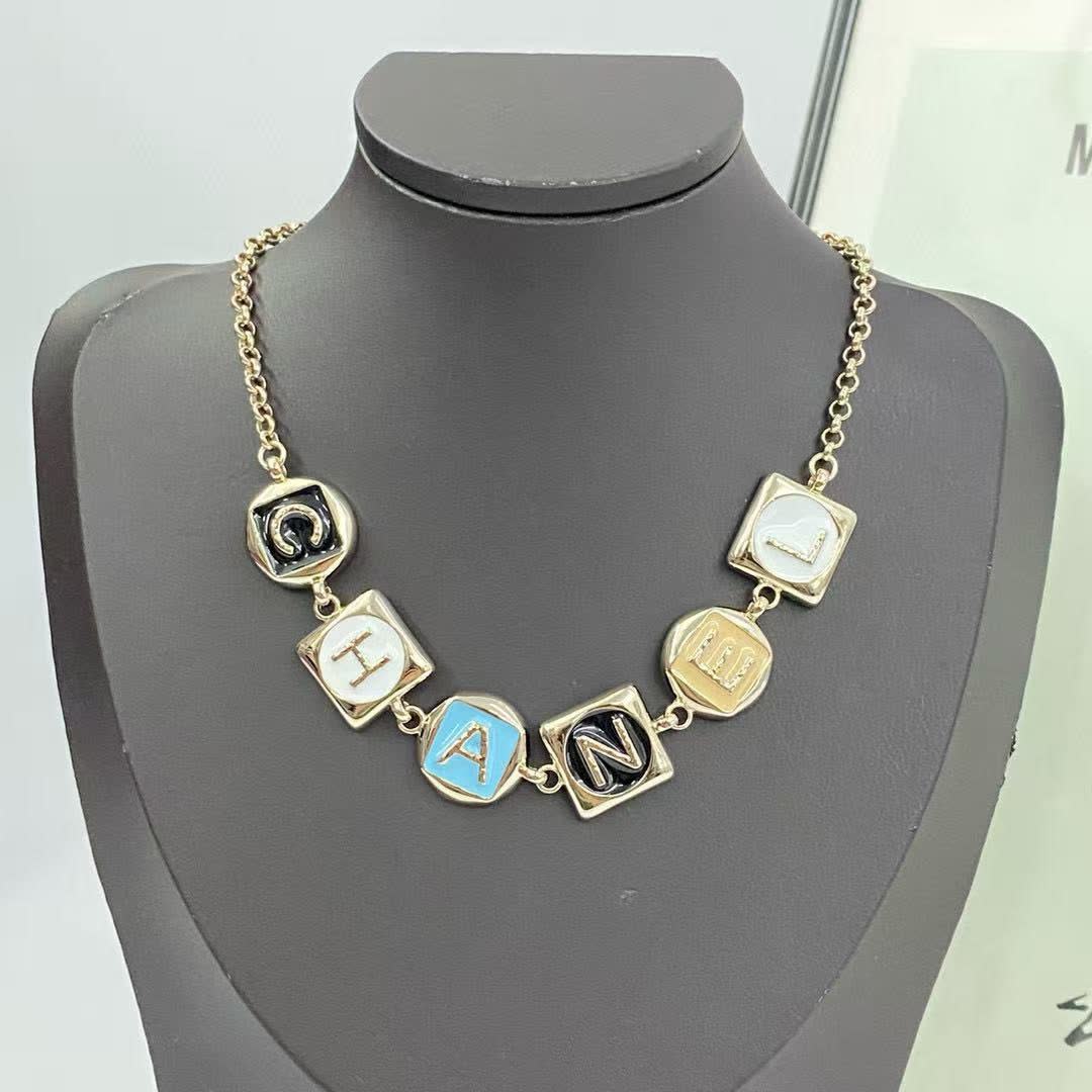Chanel CC Logo Necklace