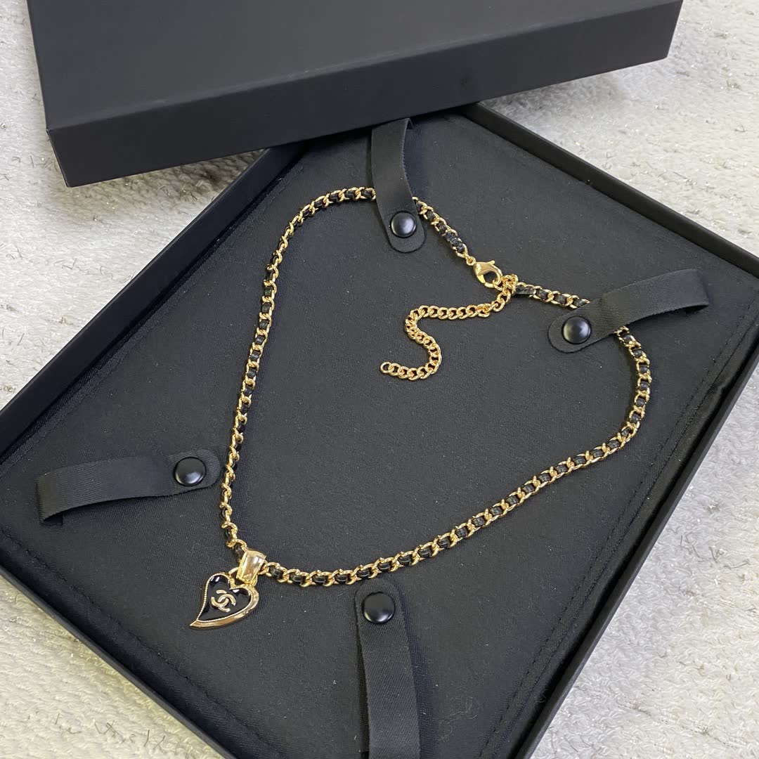 Chanel Heart Pendant Necklace