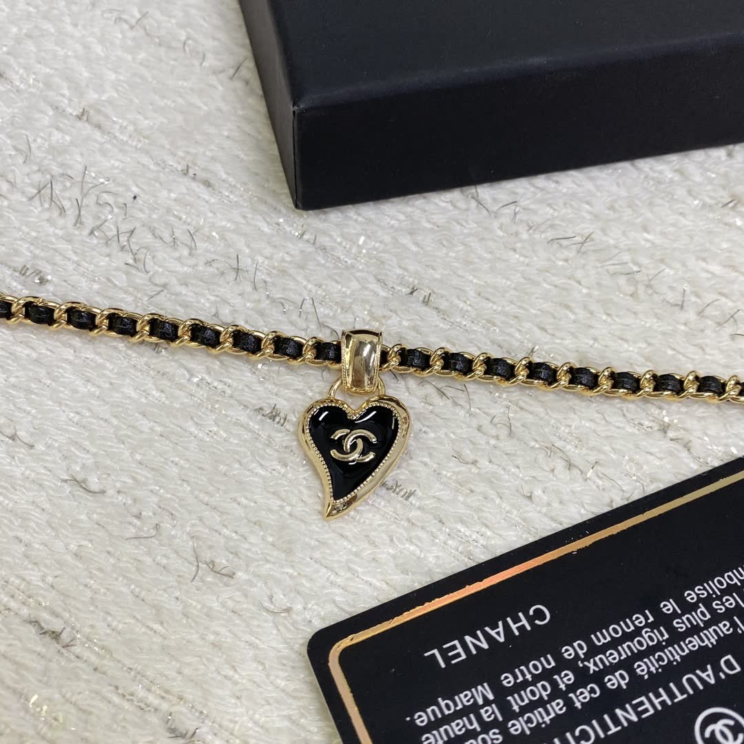 Chanel Heart Pendant Necklace