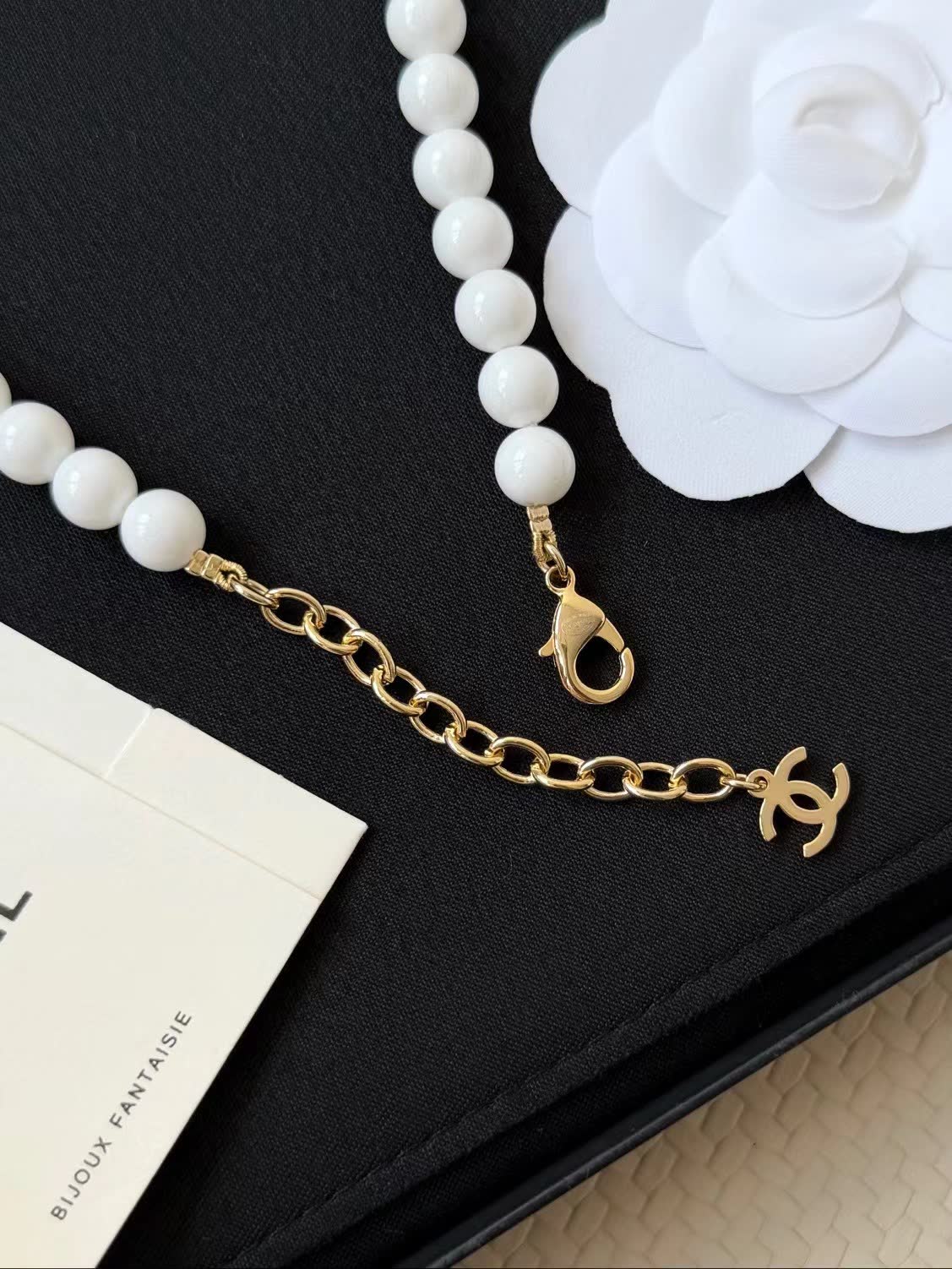 Chanel Yellow Flower Necklace