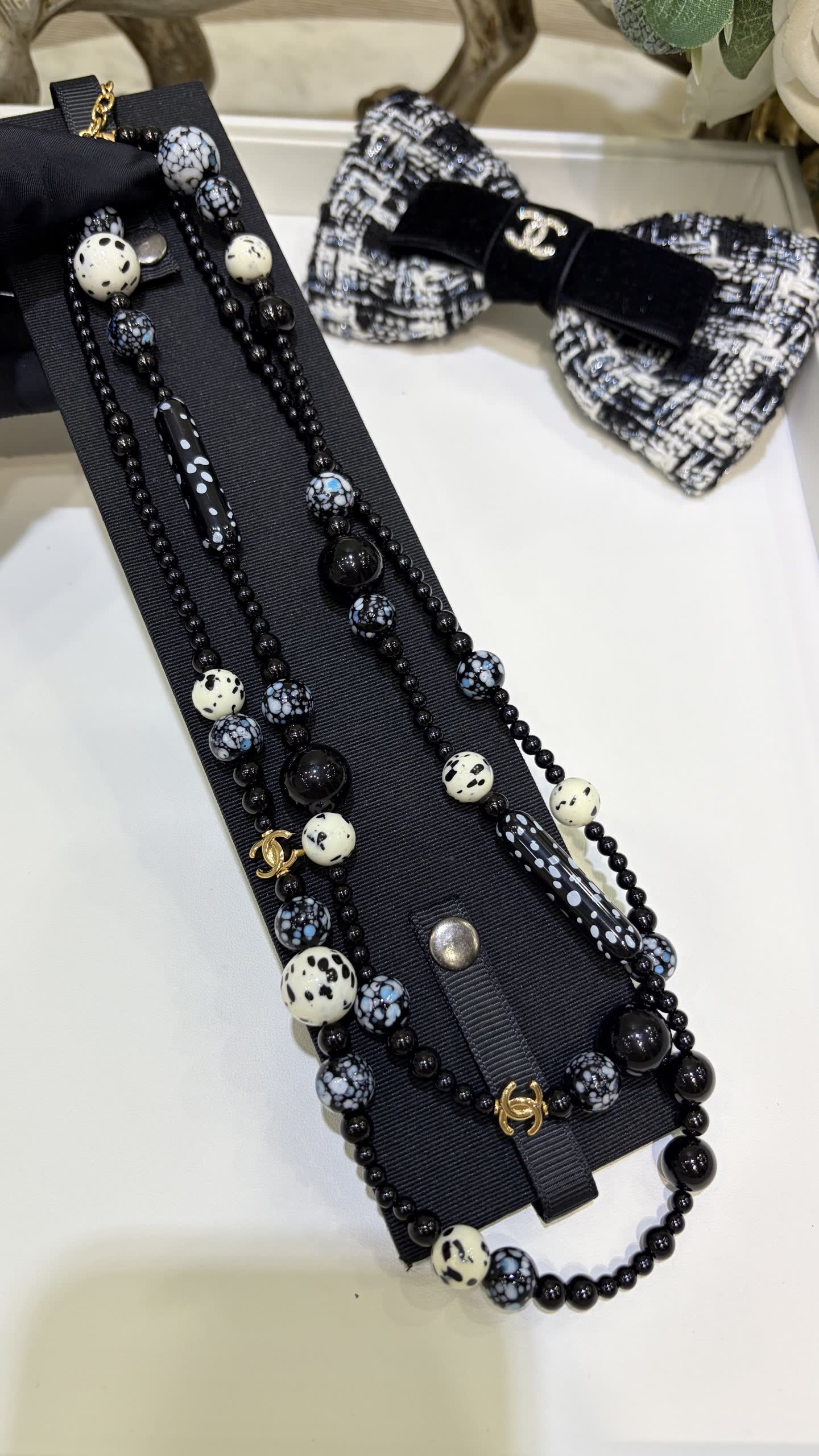 Chanel Beaded Necklace