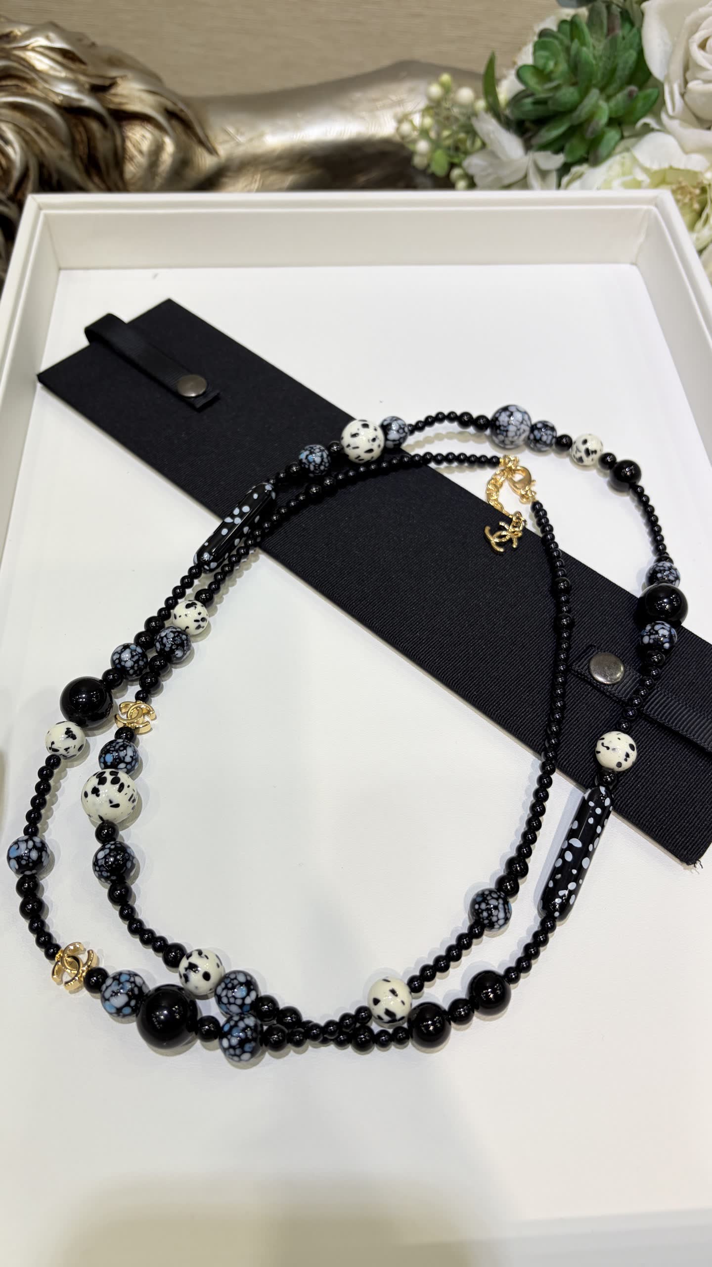 Chanel Beaded Necklace