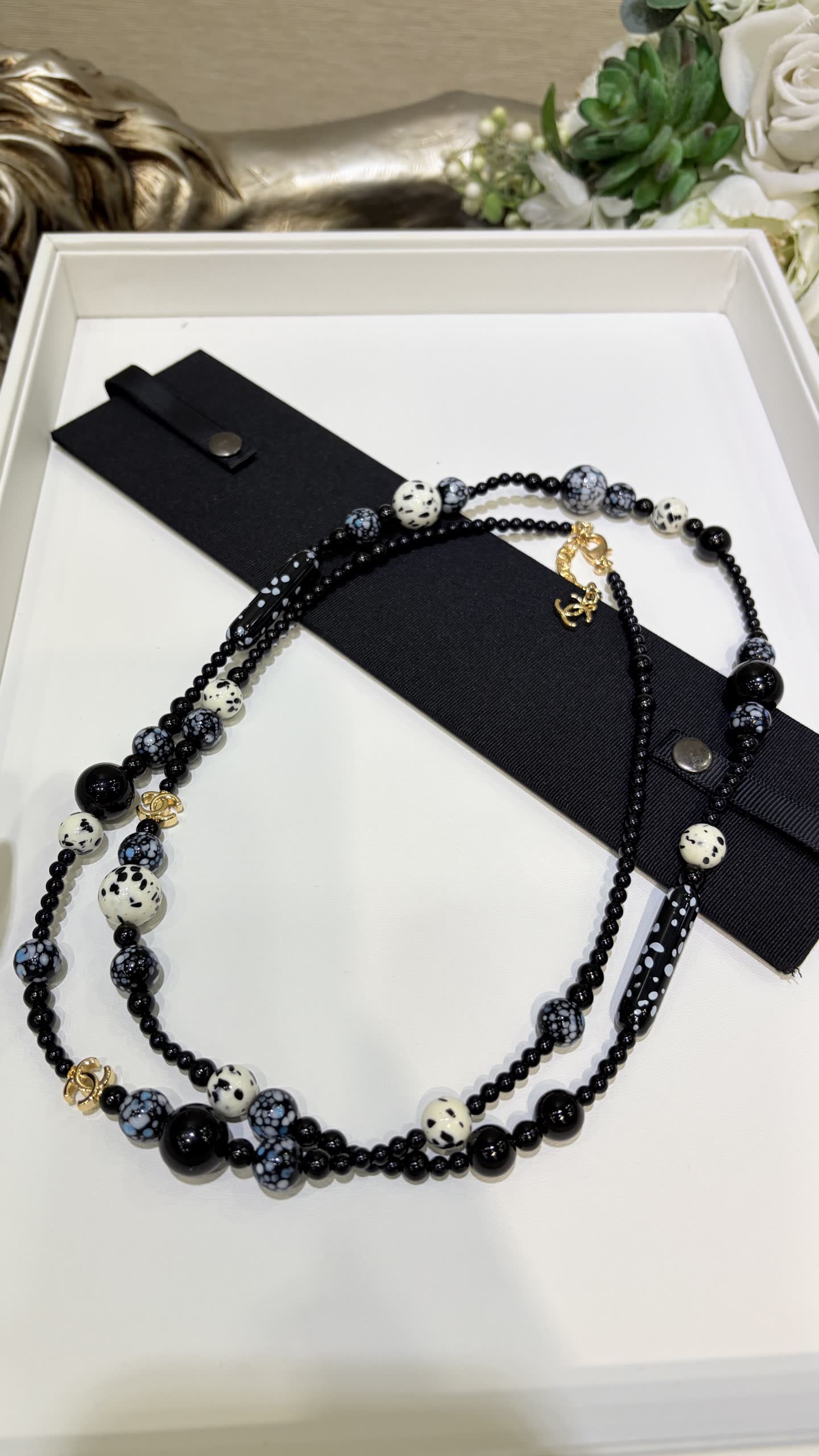 Chanel Beaded Necklace