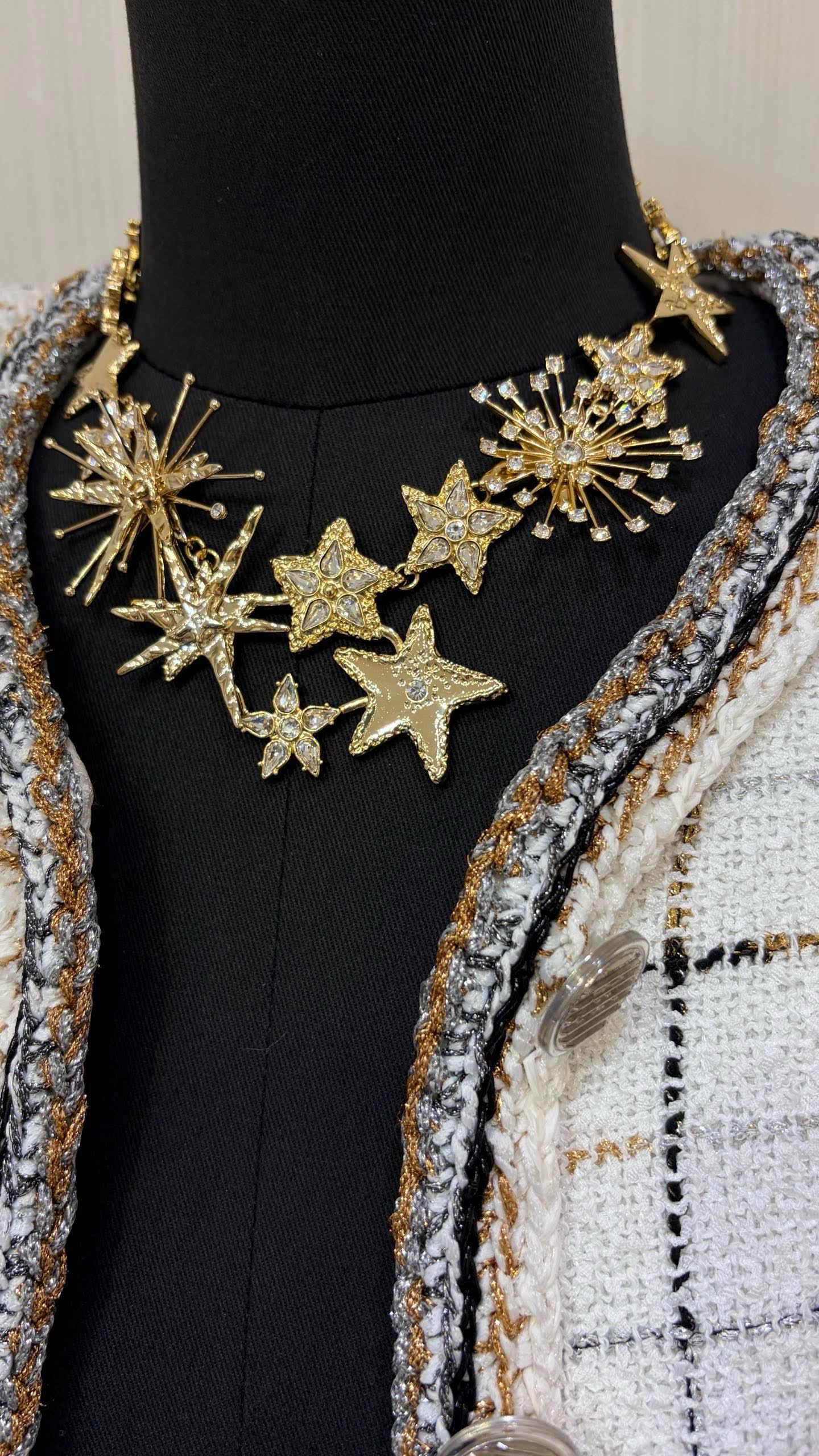 Chanel Starburst Necklace