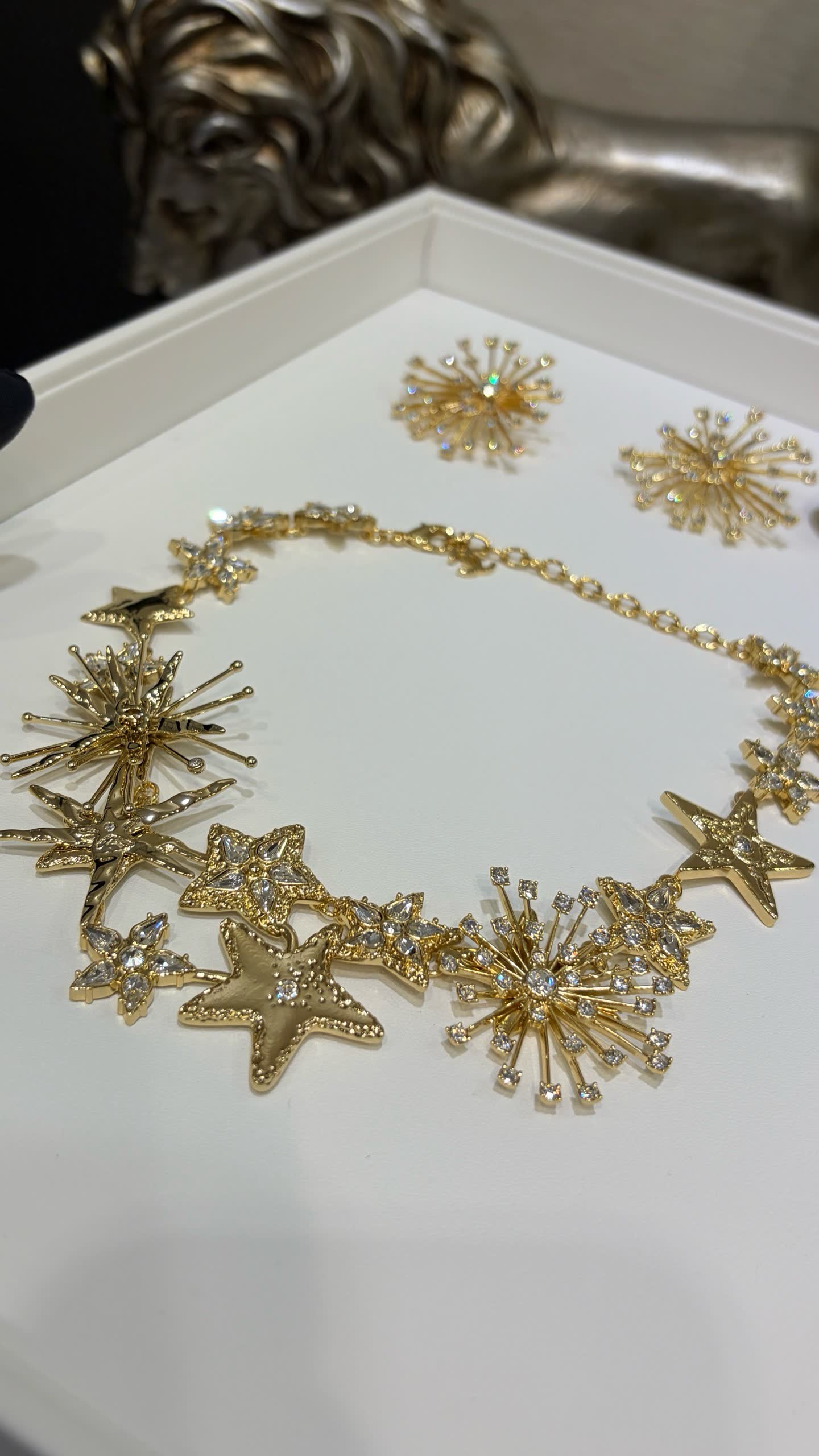 Chanel Starburst Necklace