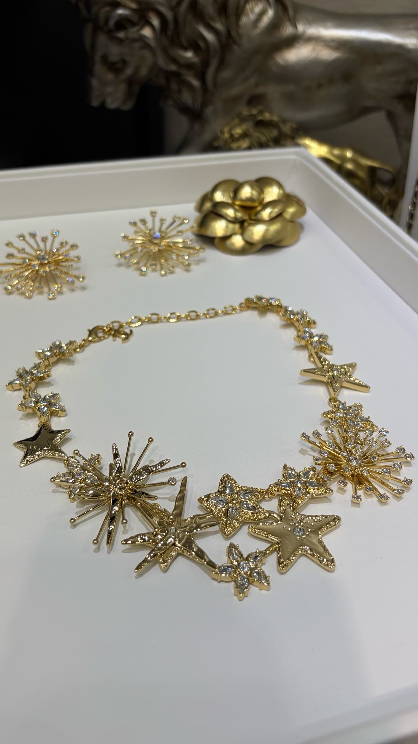Chanel Starburst Necklace