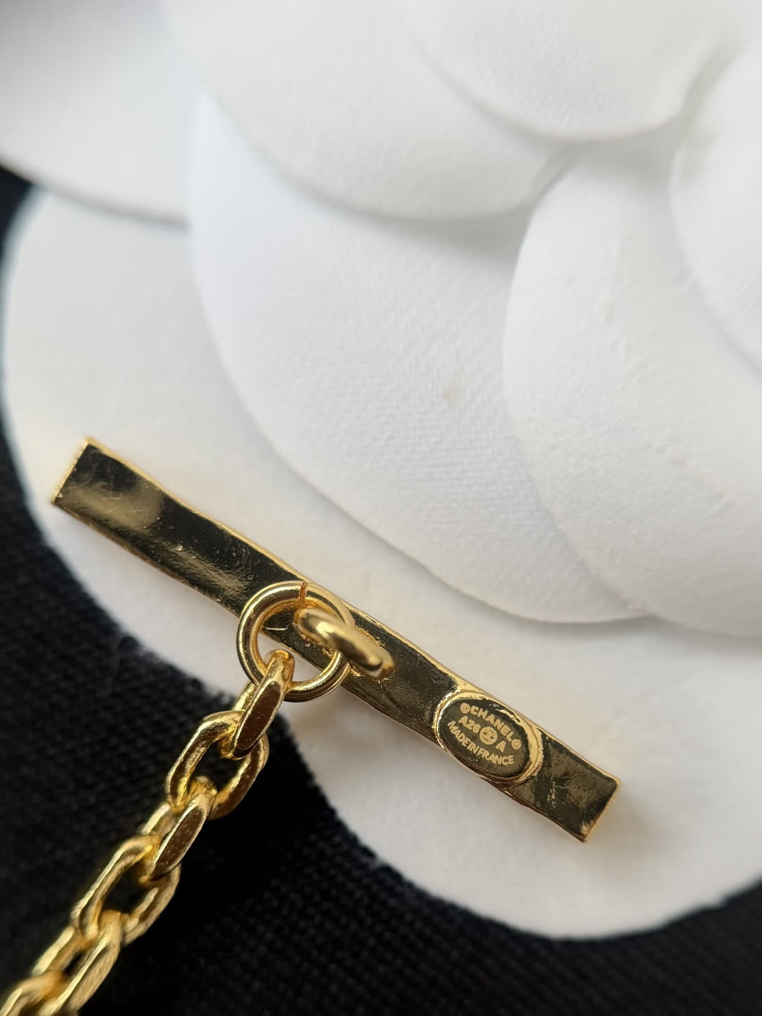 Chanel Pearl and Gold Necklace