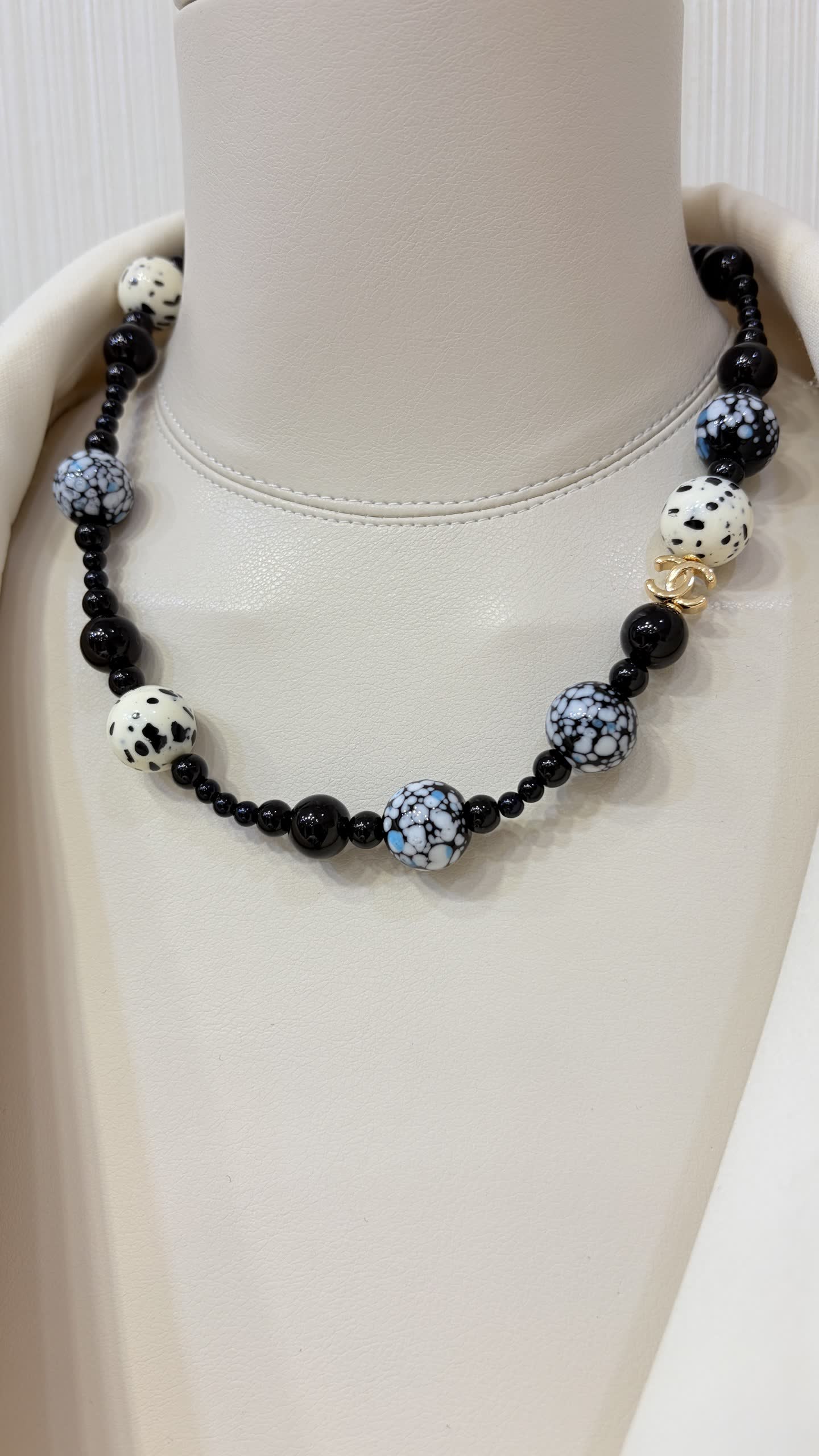 Chanel Beaded Necklace Chanel Beaded Necklace