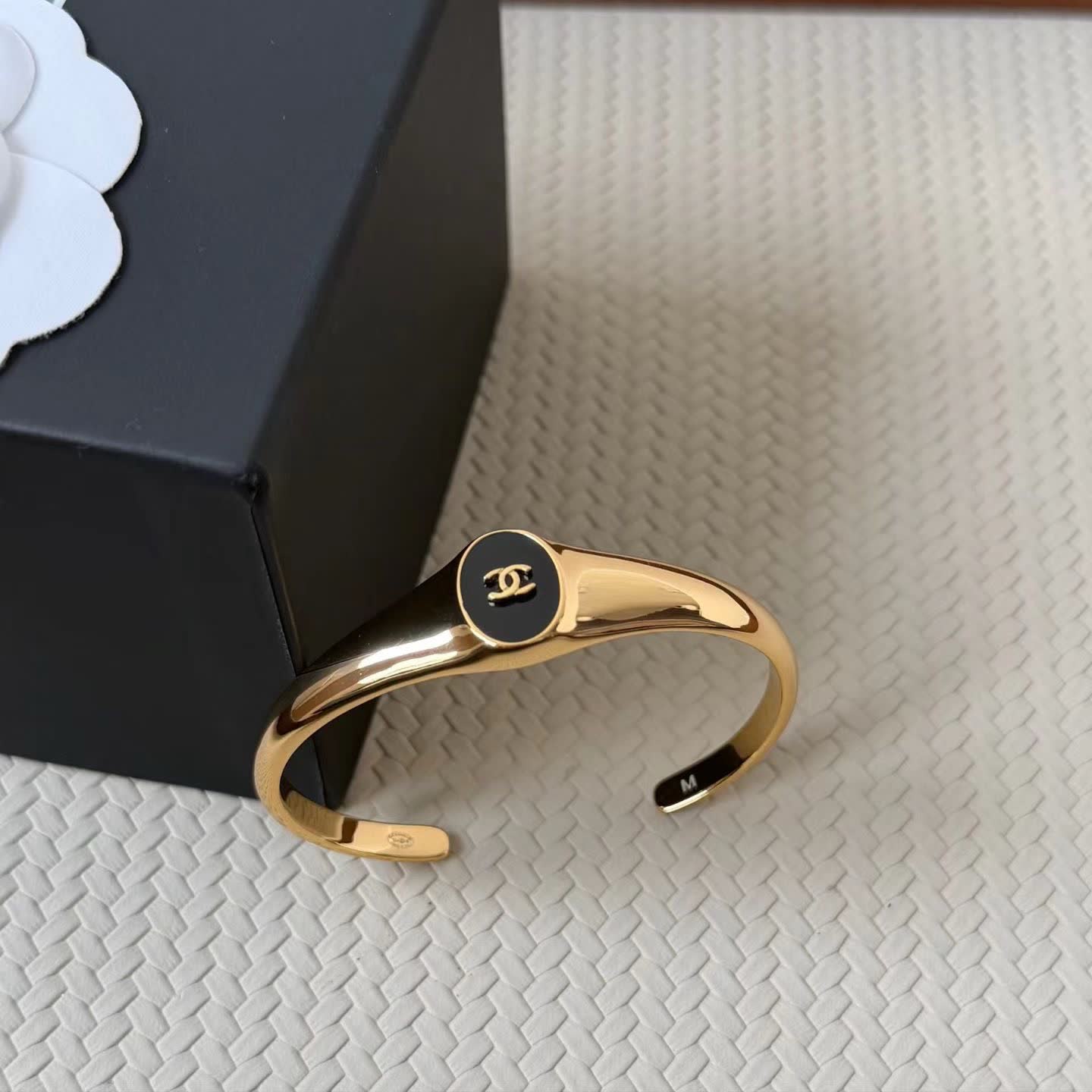 Chanel Gold Coin Necklace and Bracelet Set