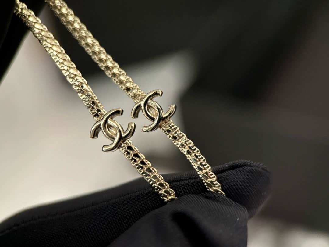 Chanel CC Logo Chain Necklace