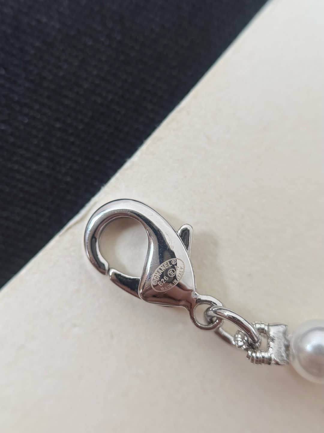 Chanel Pearl Bracelet and Necklace Set