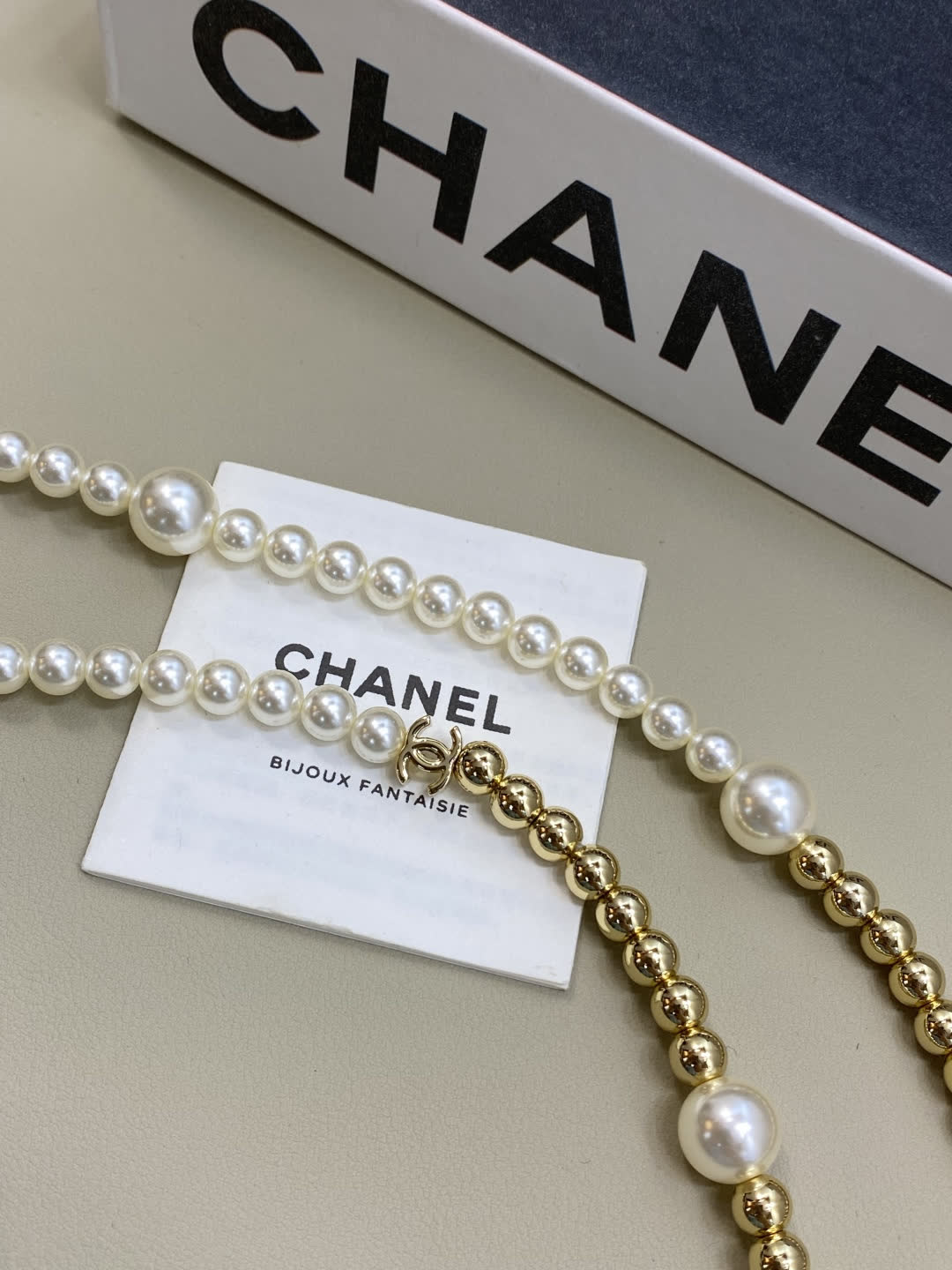Chanel Double-Strand Pearl Necklace