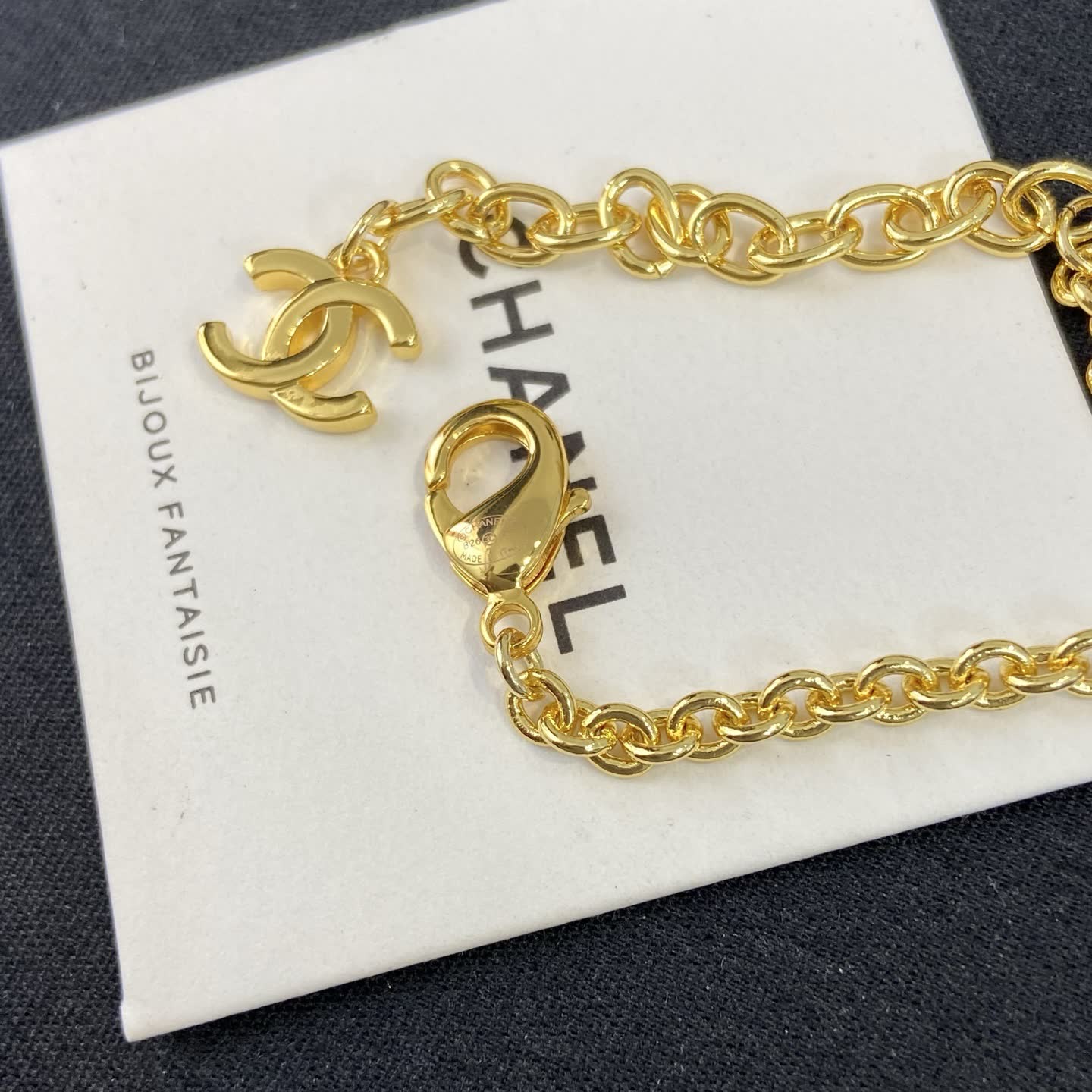 Chanel Heart Link Necklace