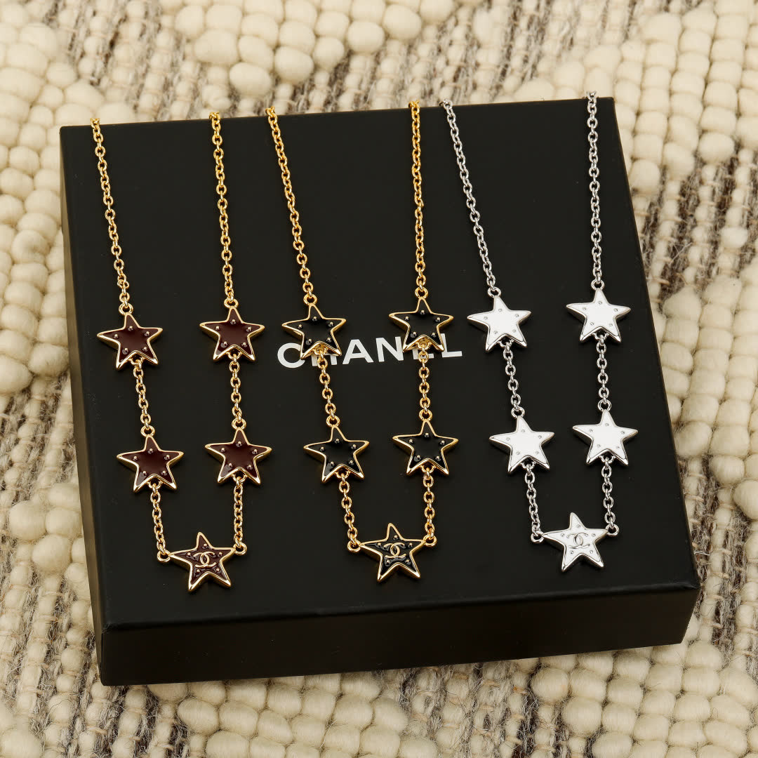 Chanel Star Charm Necklace Chanel Star Charm Necklace