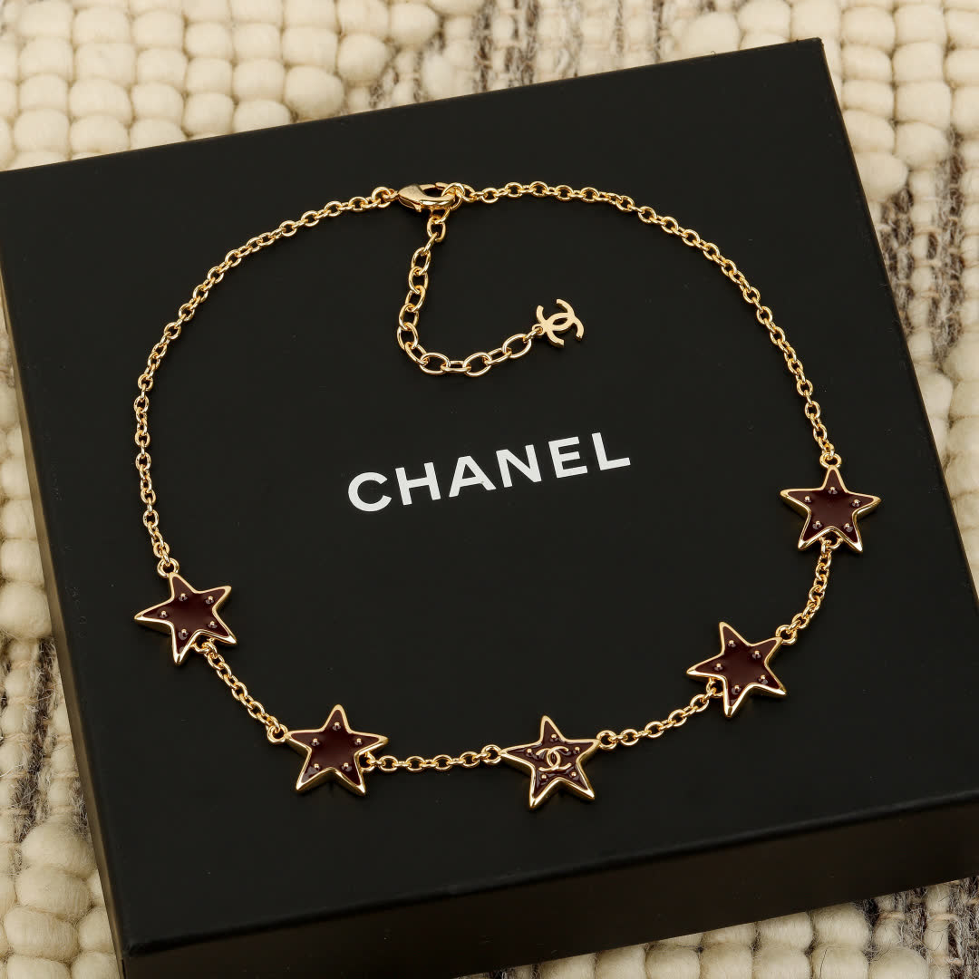 Chanel Star Charm Necklace
