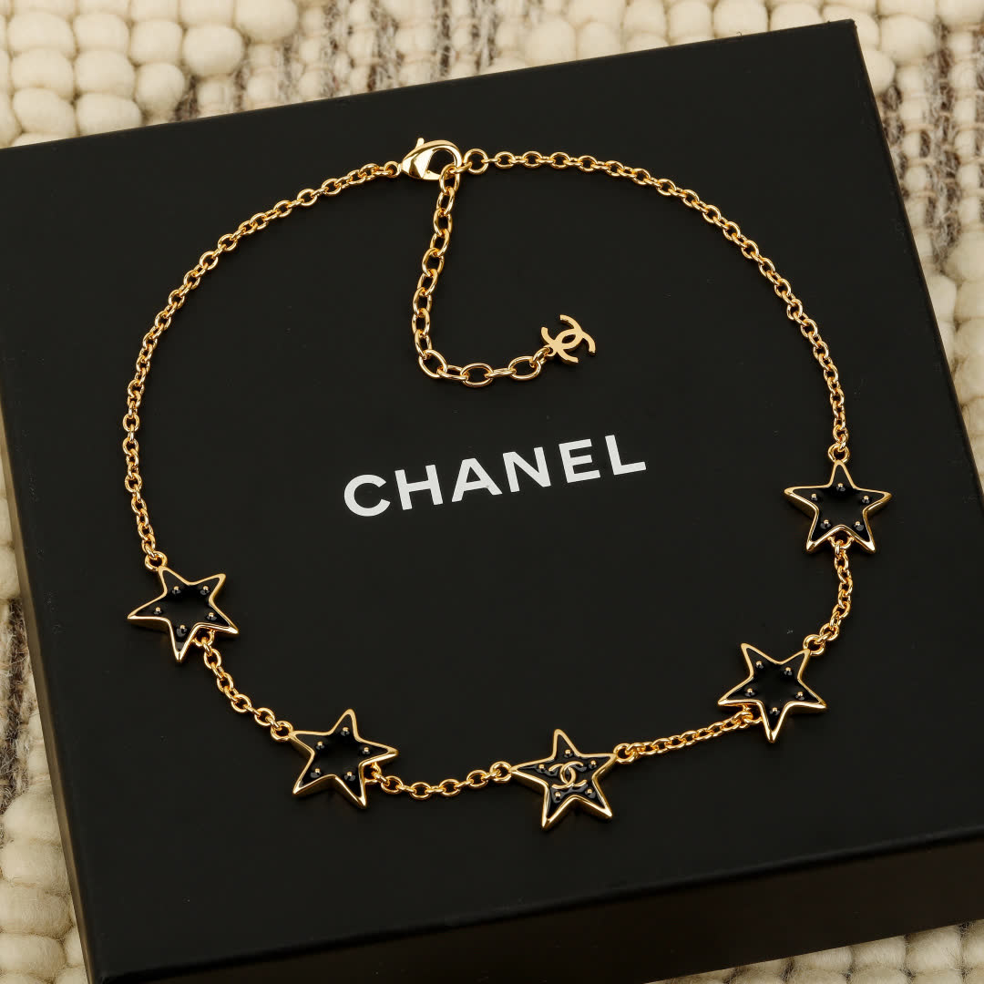 Chanel Star Charm Necklace
