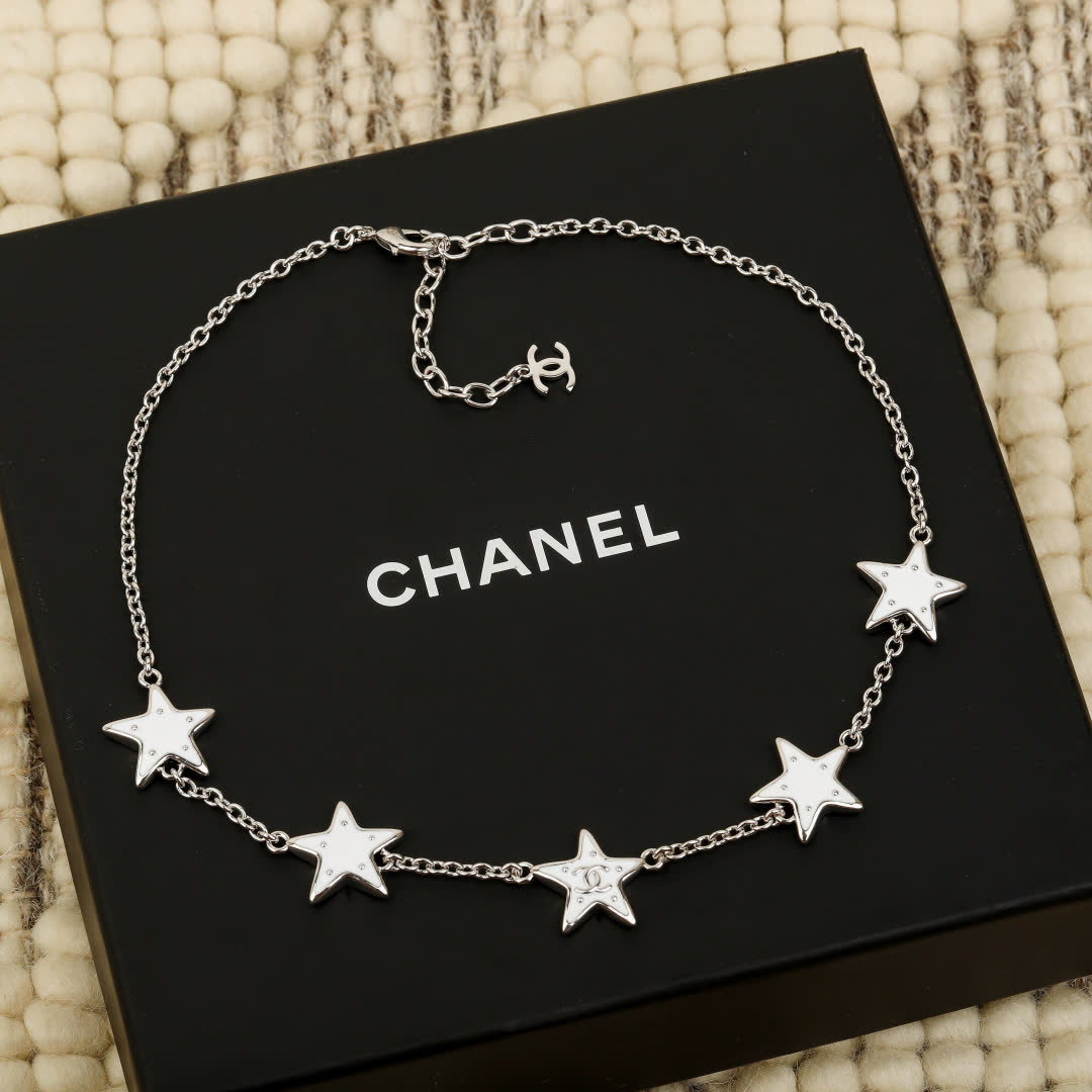 Chanel Star Charm Necklace
