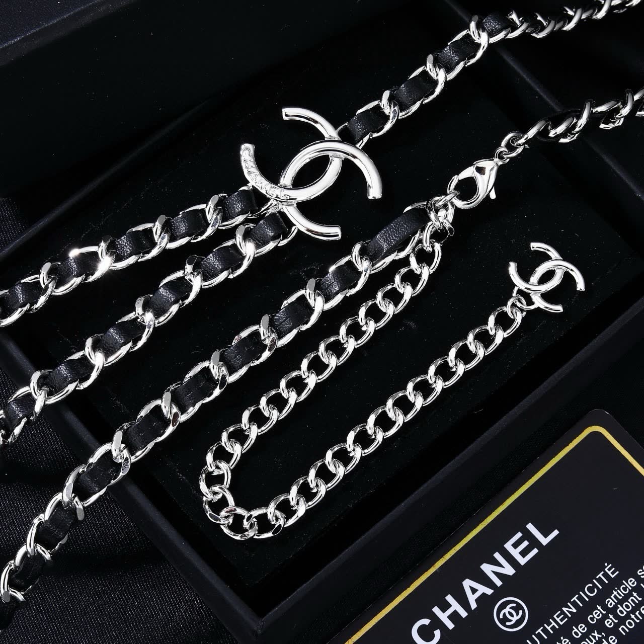 Chanel CC Logo Chain Necklace