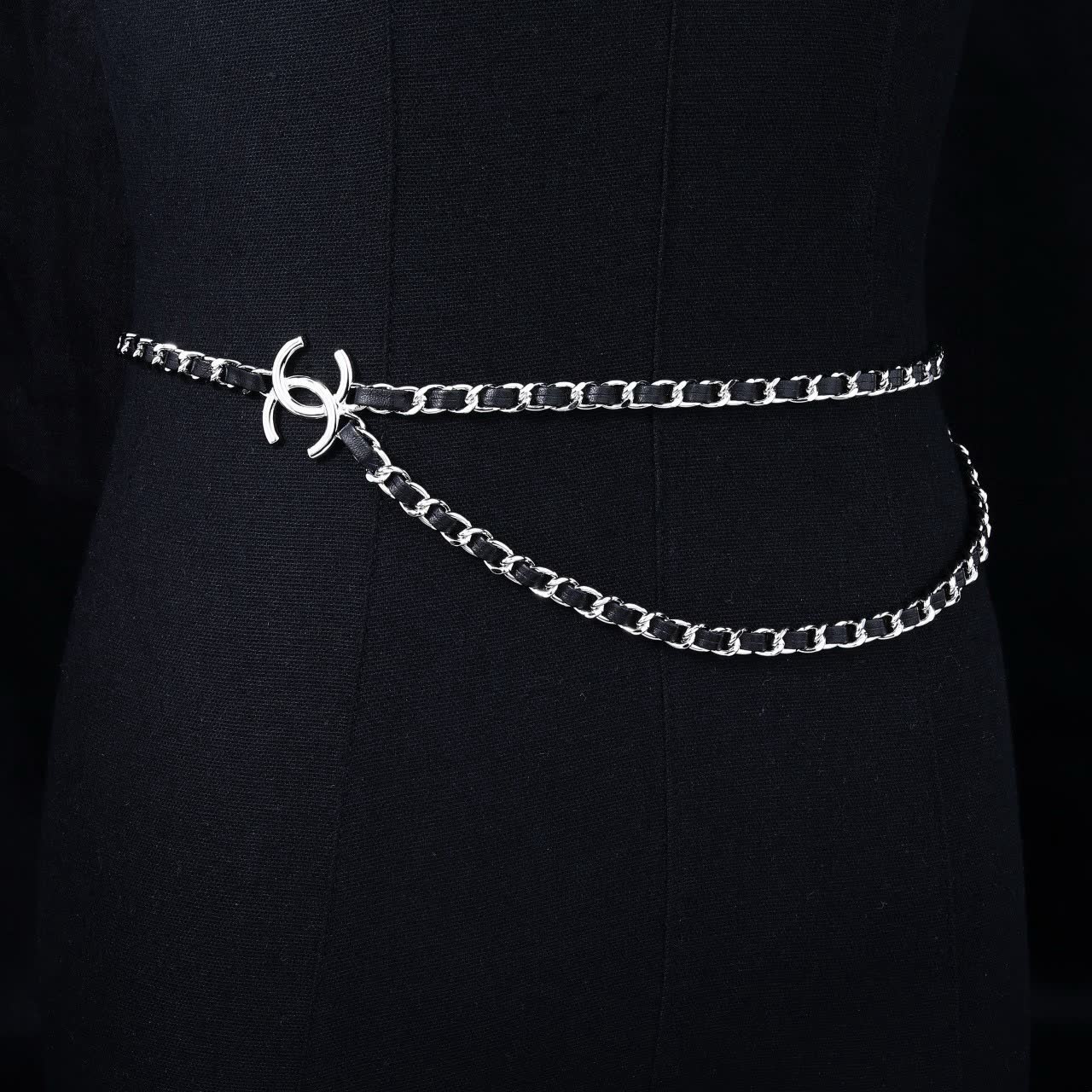 Chanel CC Logo Chain Necklace