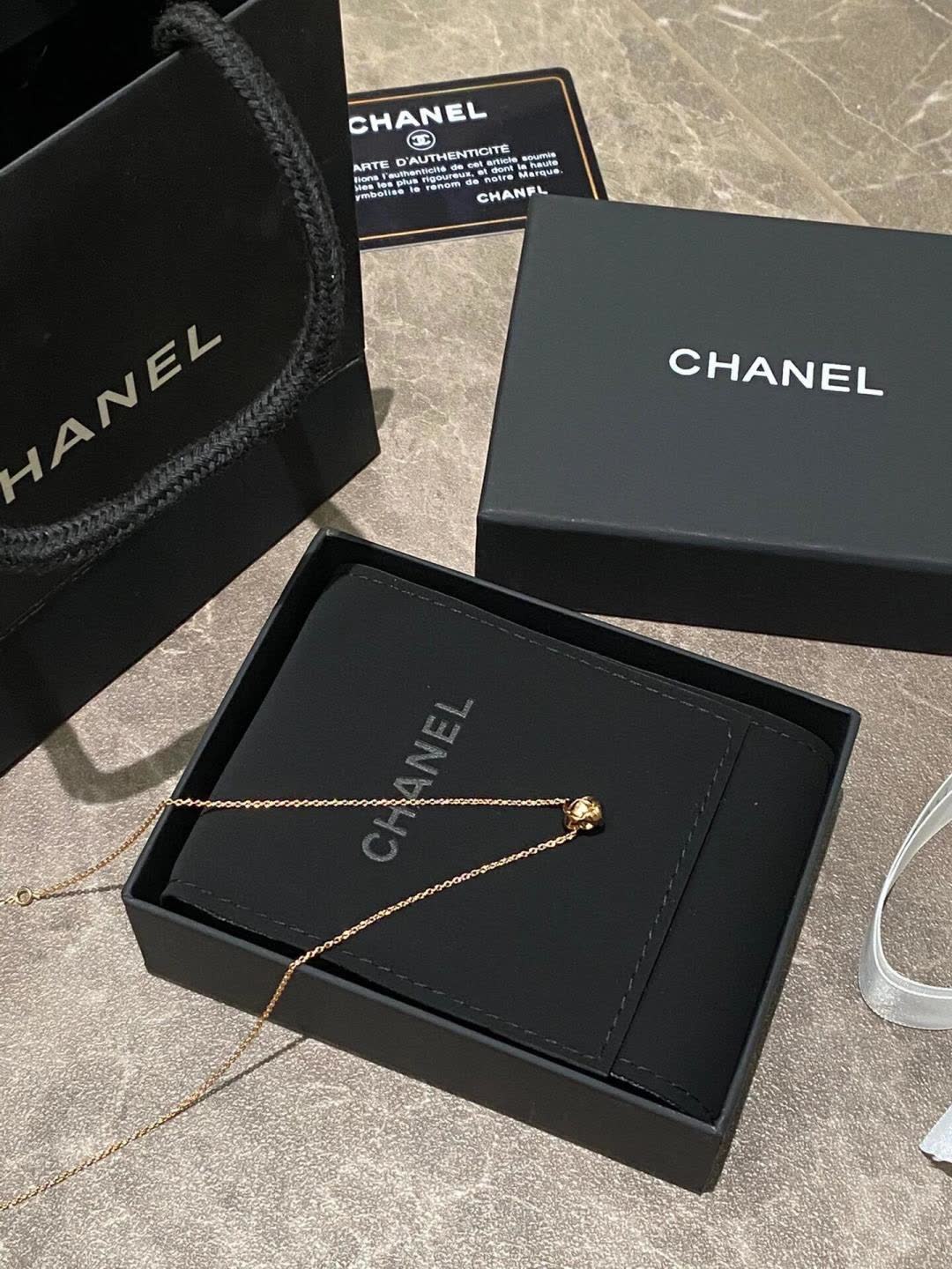 Chanel Gold-Tone Necklace