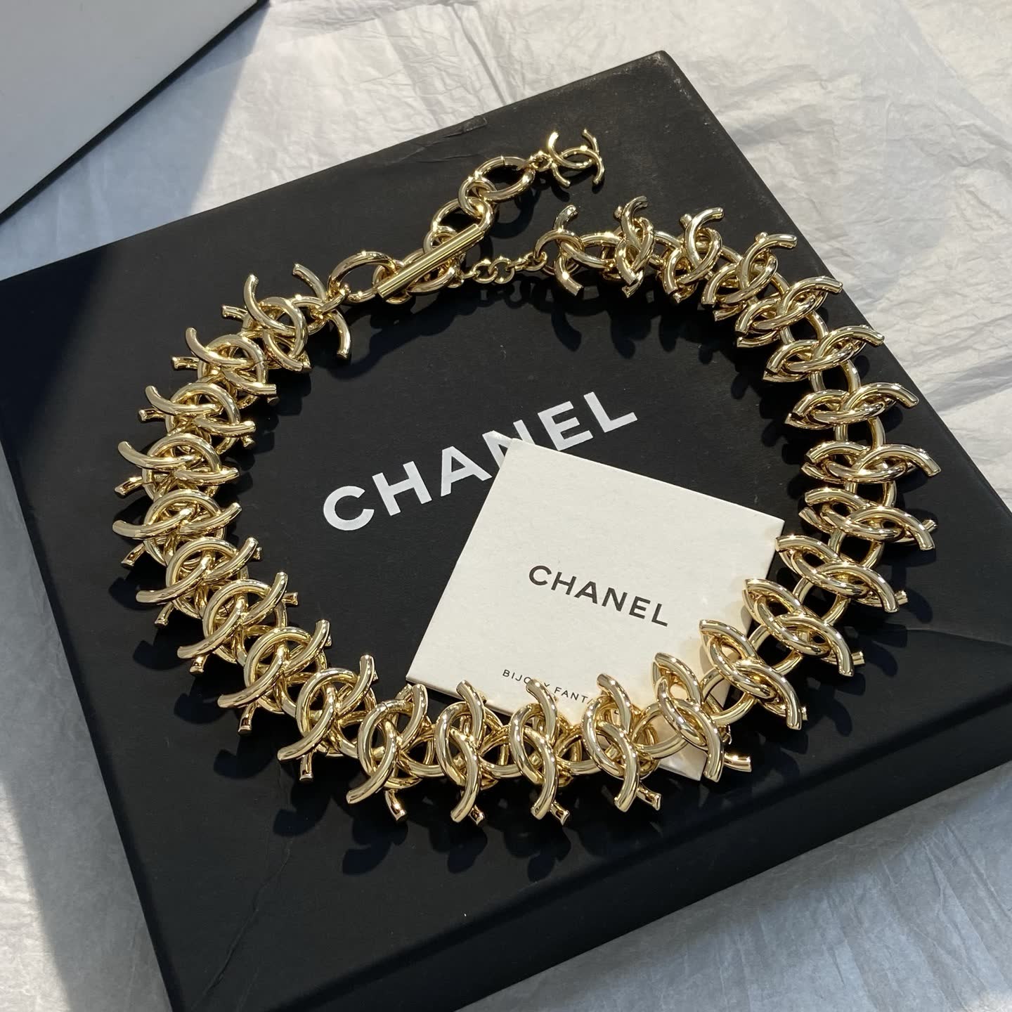 Chanel Necklace - CC Logo Design