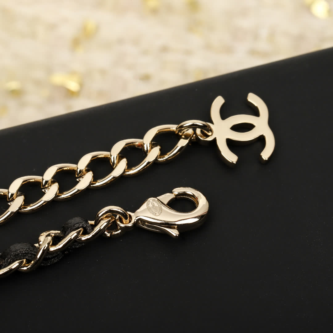 Chanel White Camellia Bracelet
