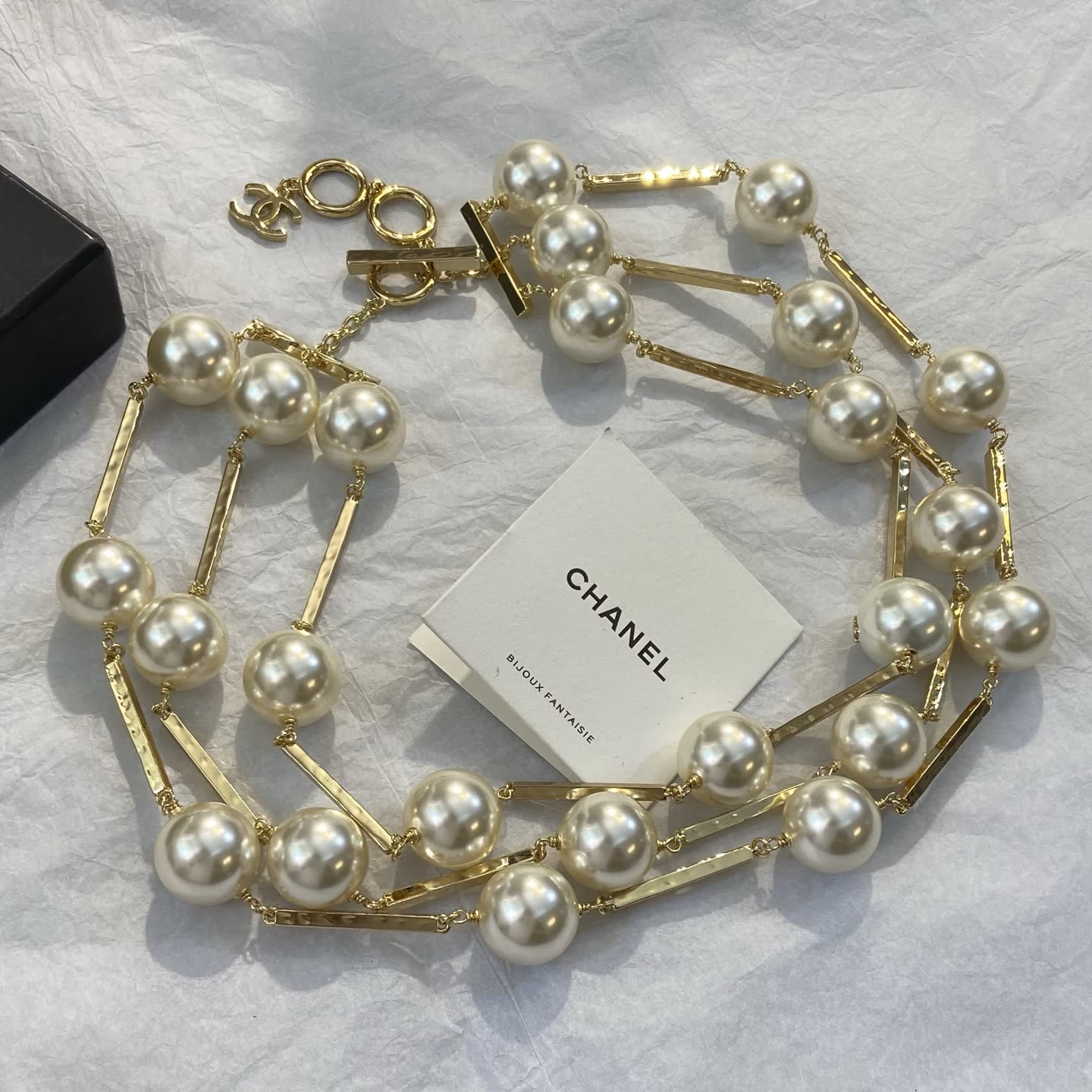 Chanel Bijoux Fantaisie Pearl Necklace
