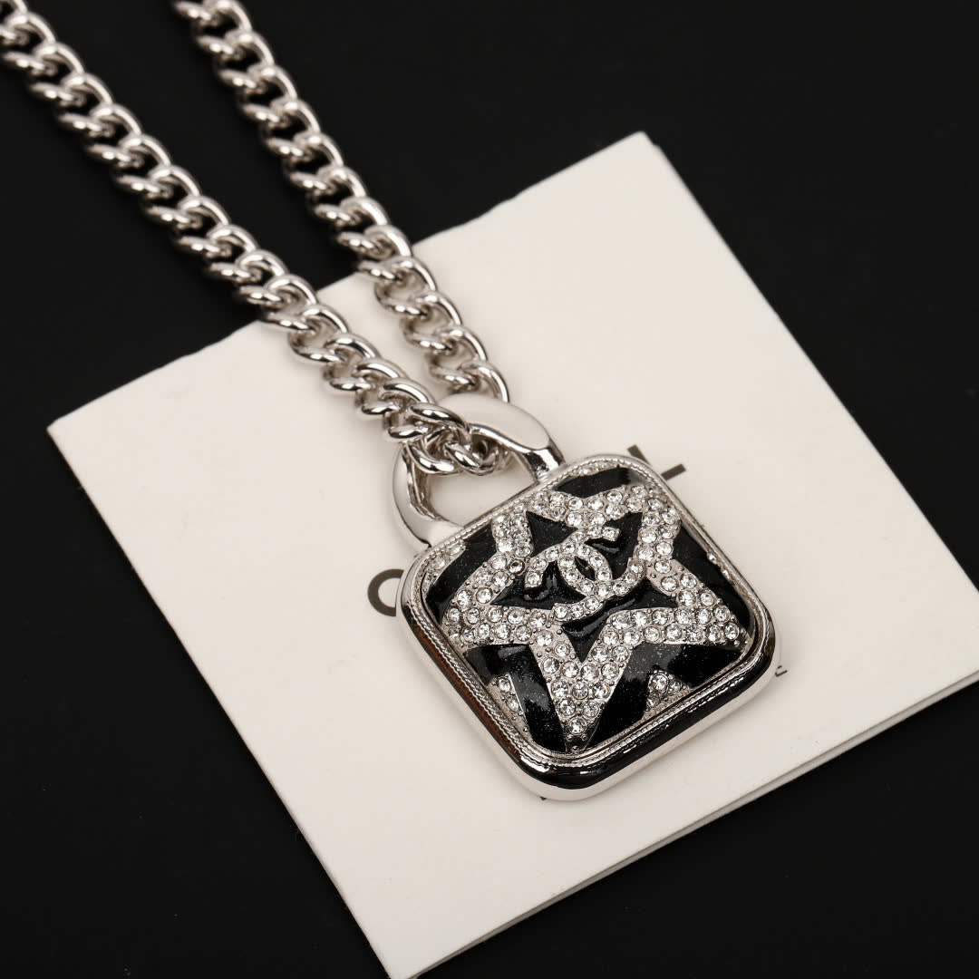 Chanel Silver Chain with Star Pendant