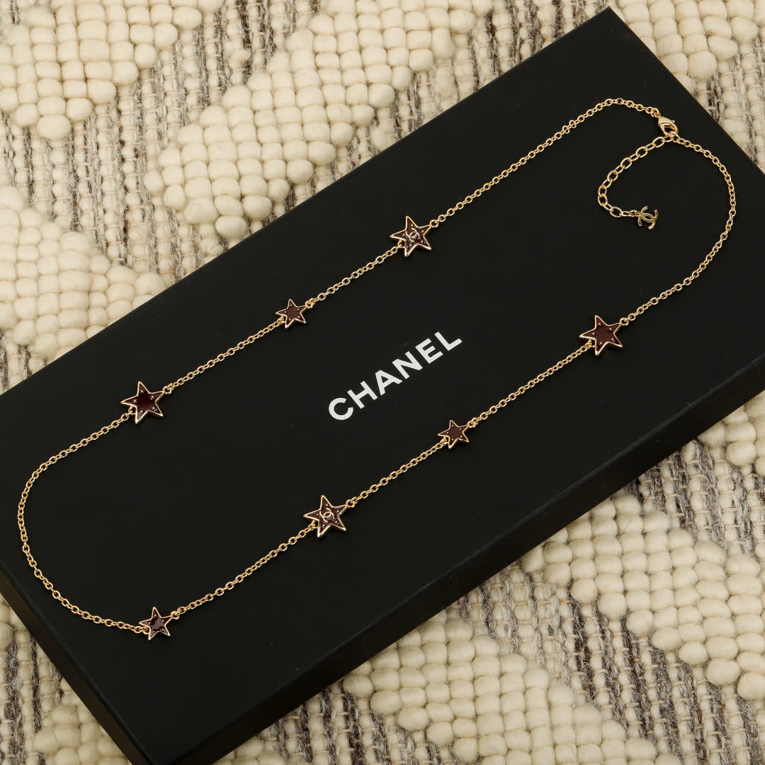 Chanel Star Charm Necklace Chanel Star Charm Necklace