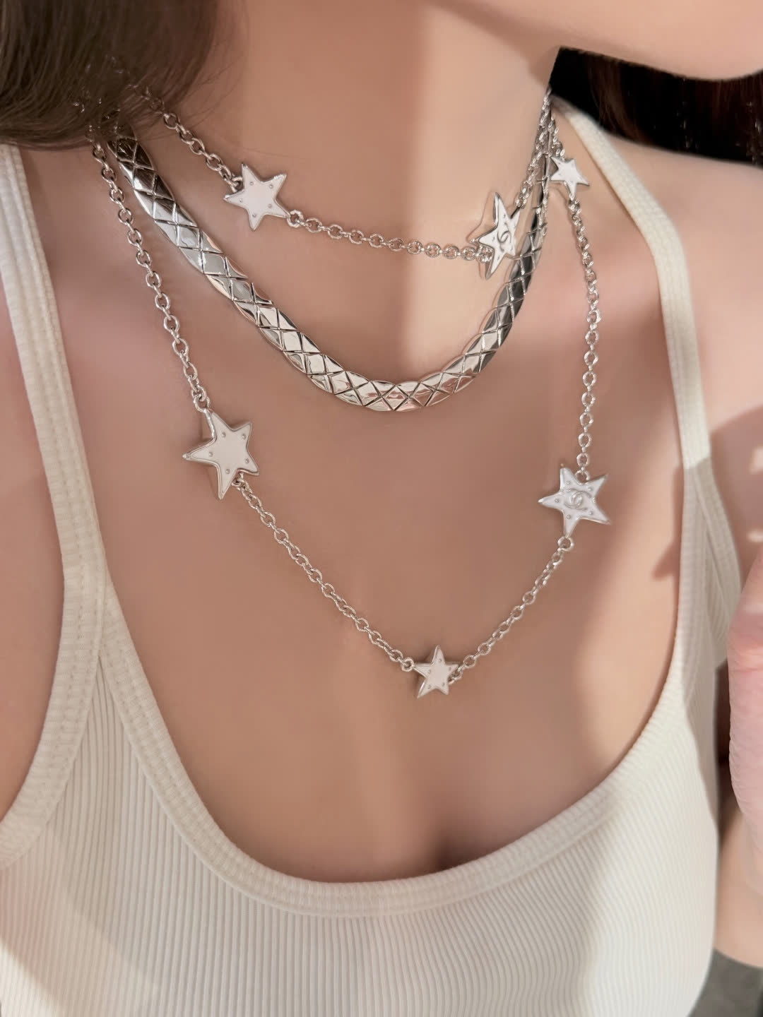 Chanel Star Charm Necklace